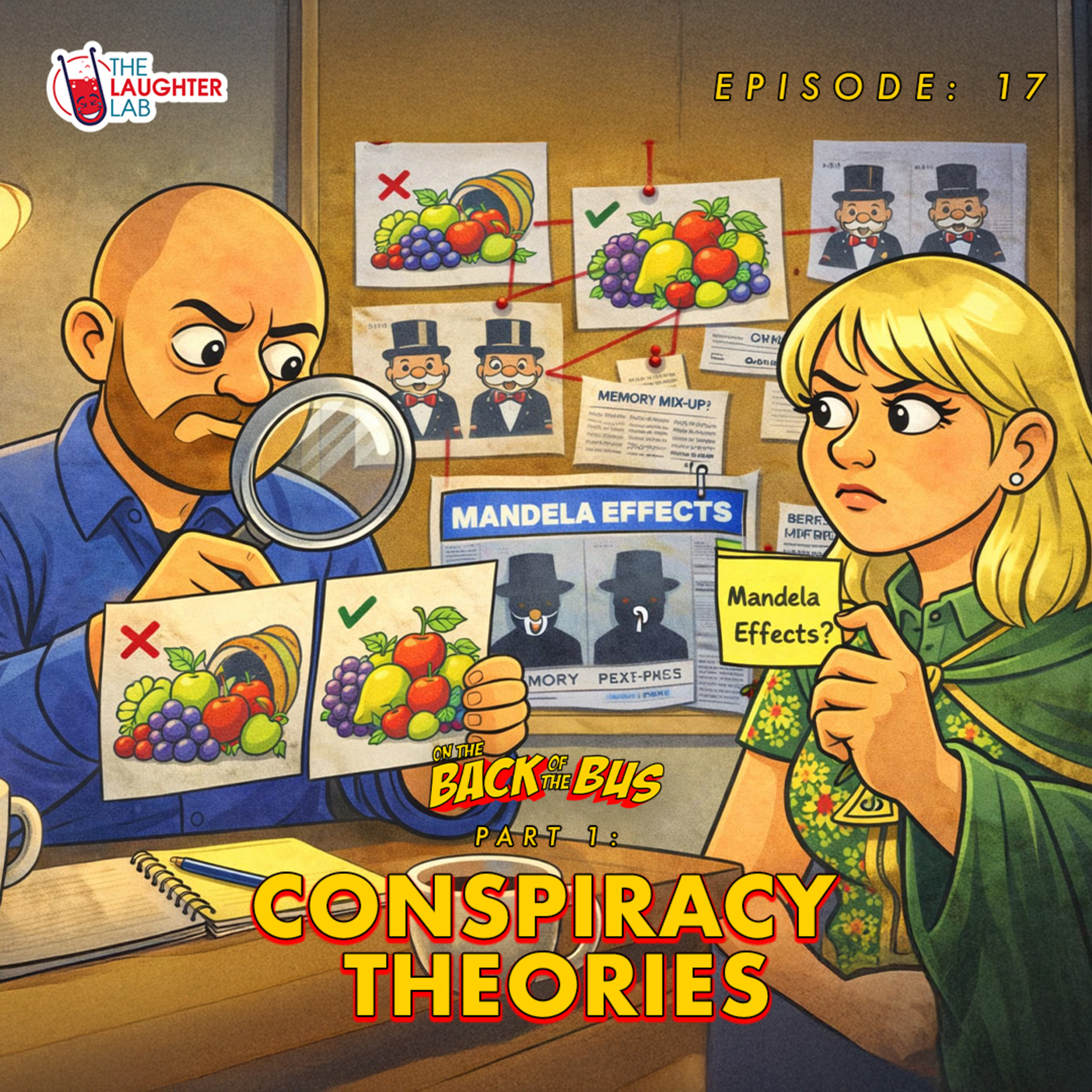 Conspiracy Theories: Part 1 with Suzy Bennett & Tom Glover | OTBOTB - EP17 episode artwork