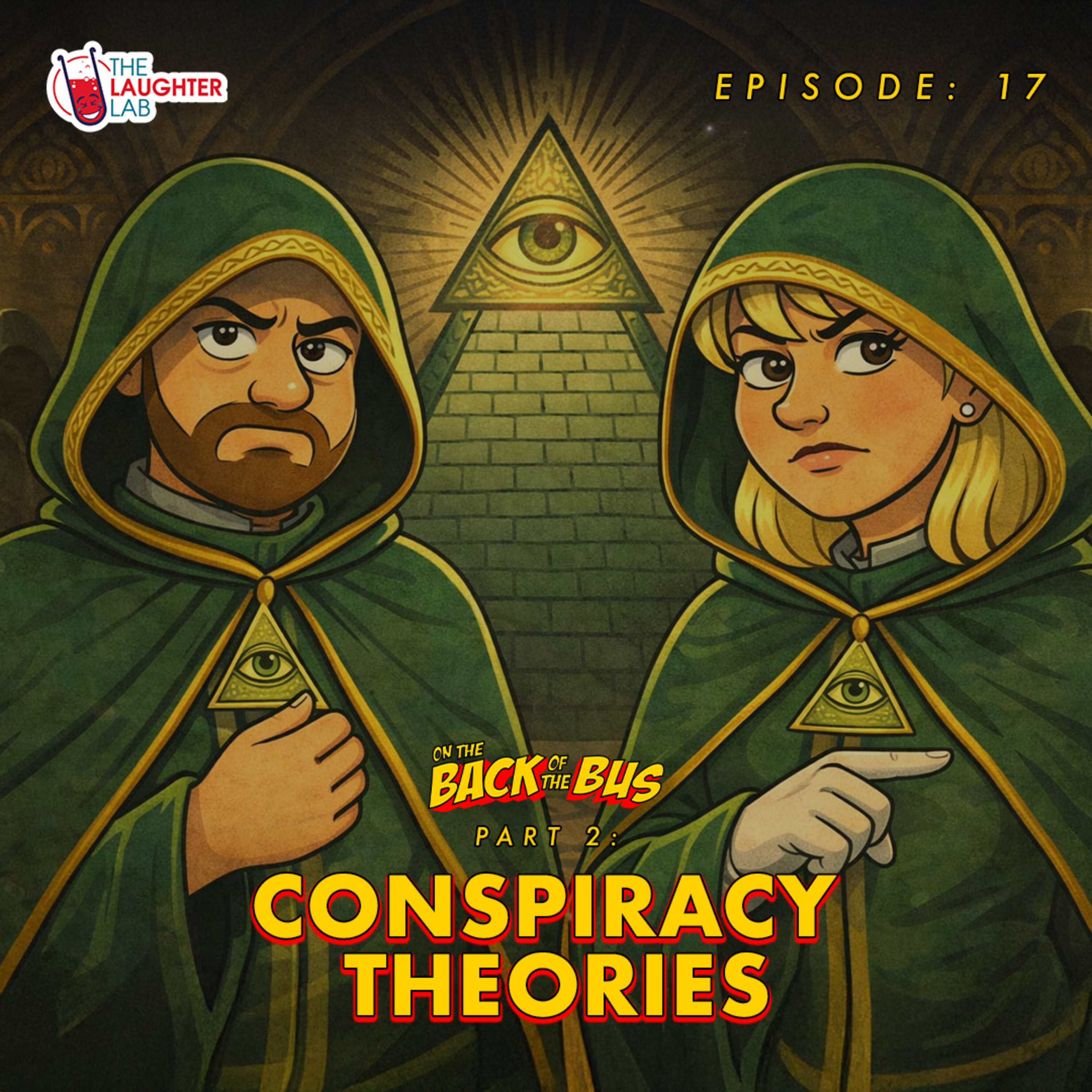 Conspiracy Theories: Part 2 with Suzy Bennett & Tom Glover | OTBOTB - EP17 episode artwork