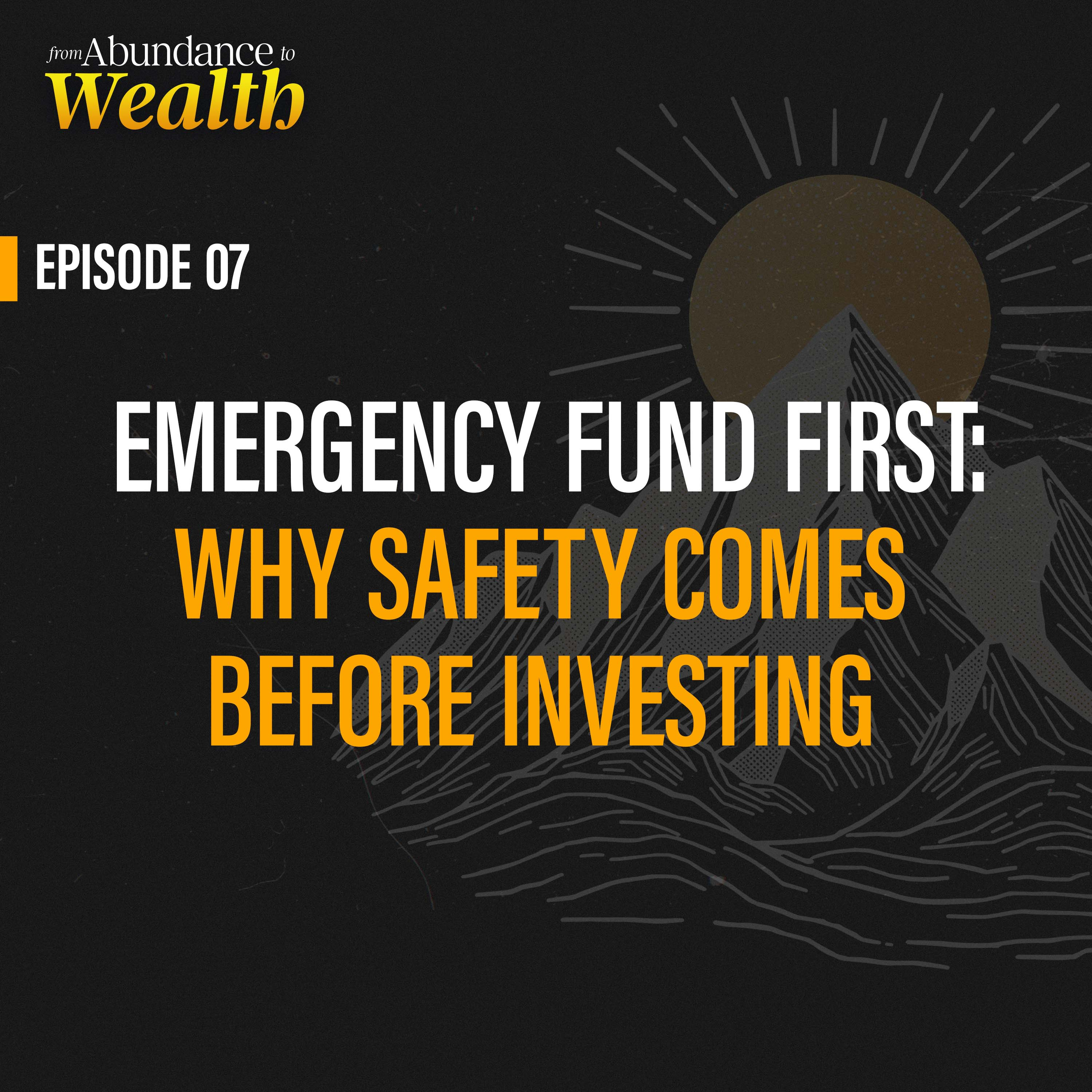 Emergency Fund First: Why Safety Comes Before Investing