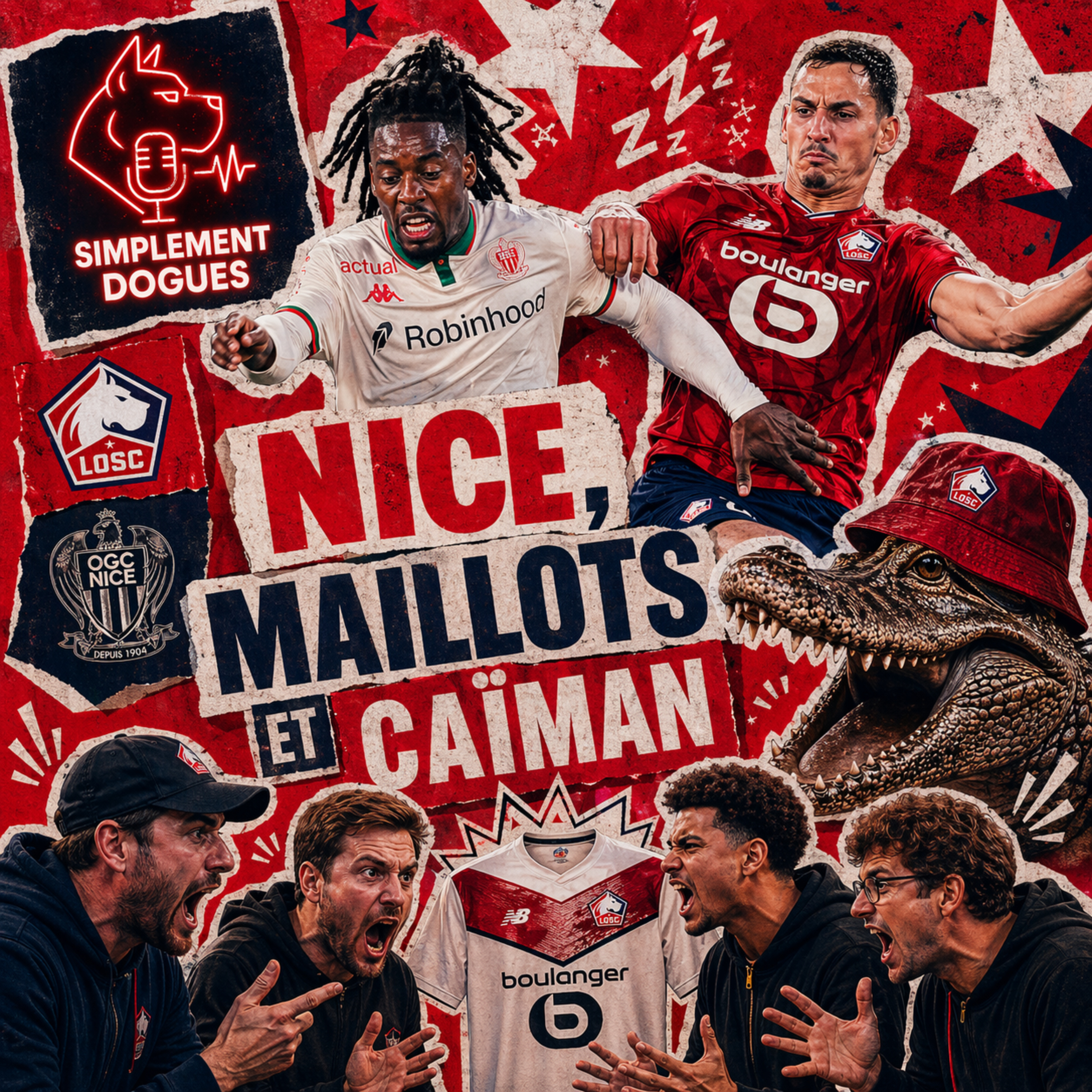 NICE, MAILLOTS ET CAÏMAN