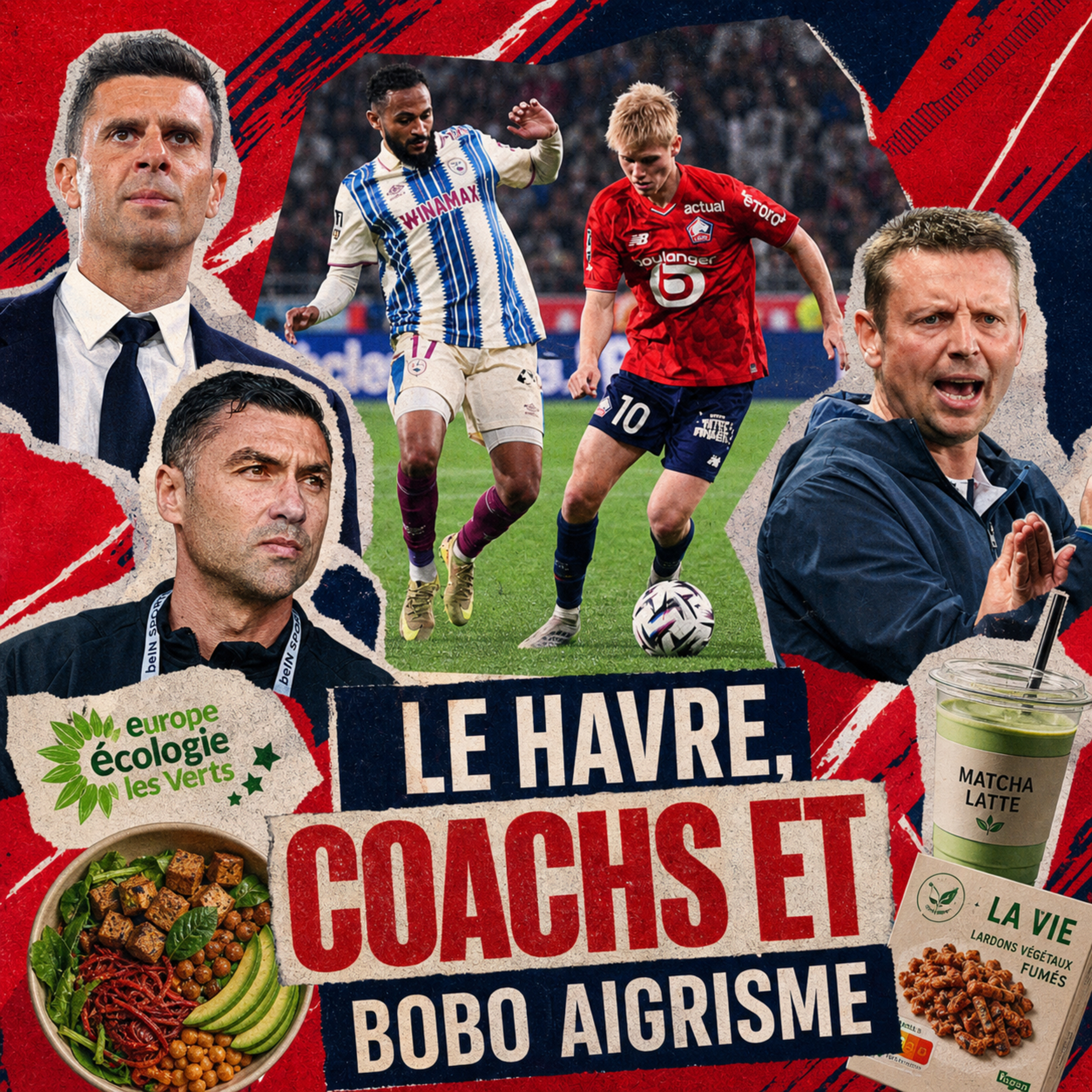 LE HAVRE, COACHS ET BOBO AIGRISME
