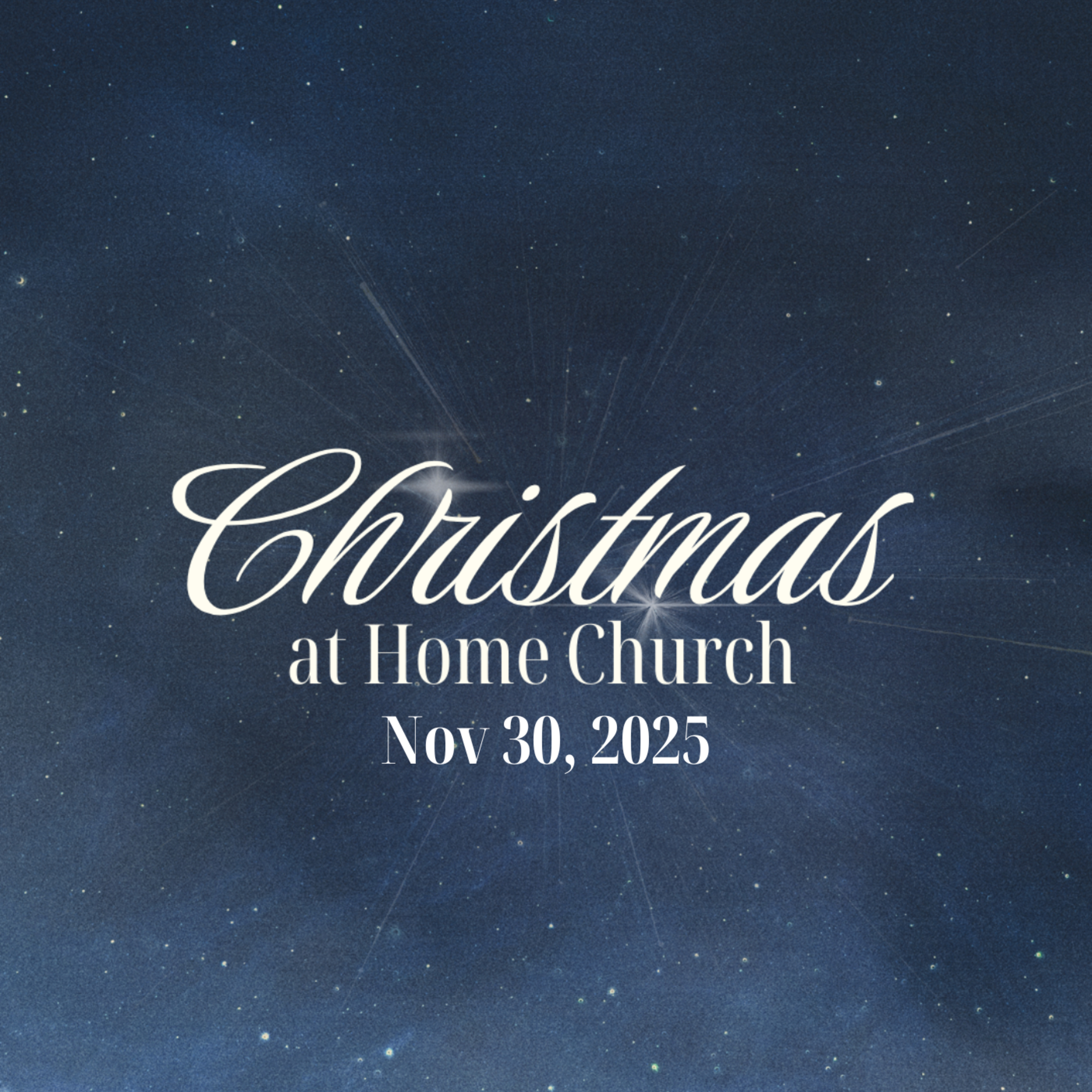 Christmas at Home Church Wk 1 - "Advent Sunday: Waiting with Hope" episode artwork