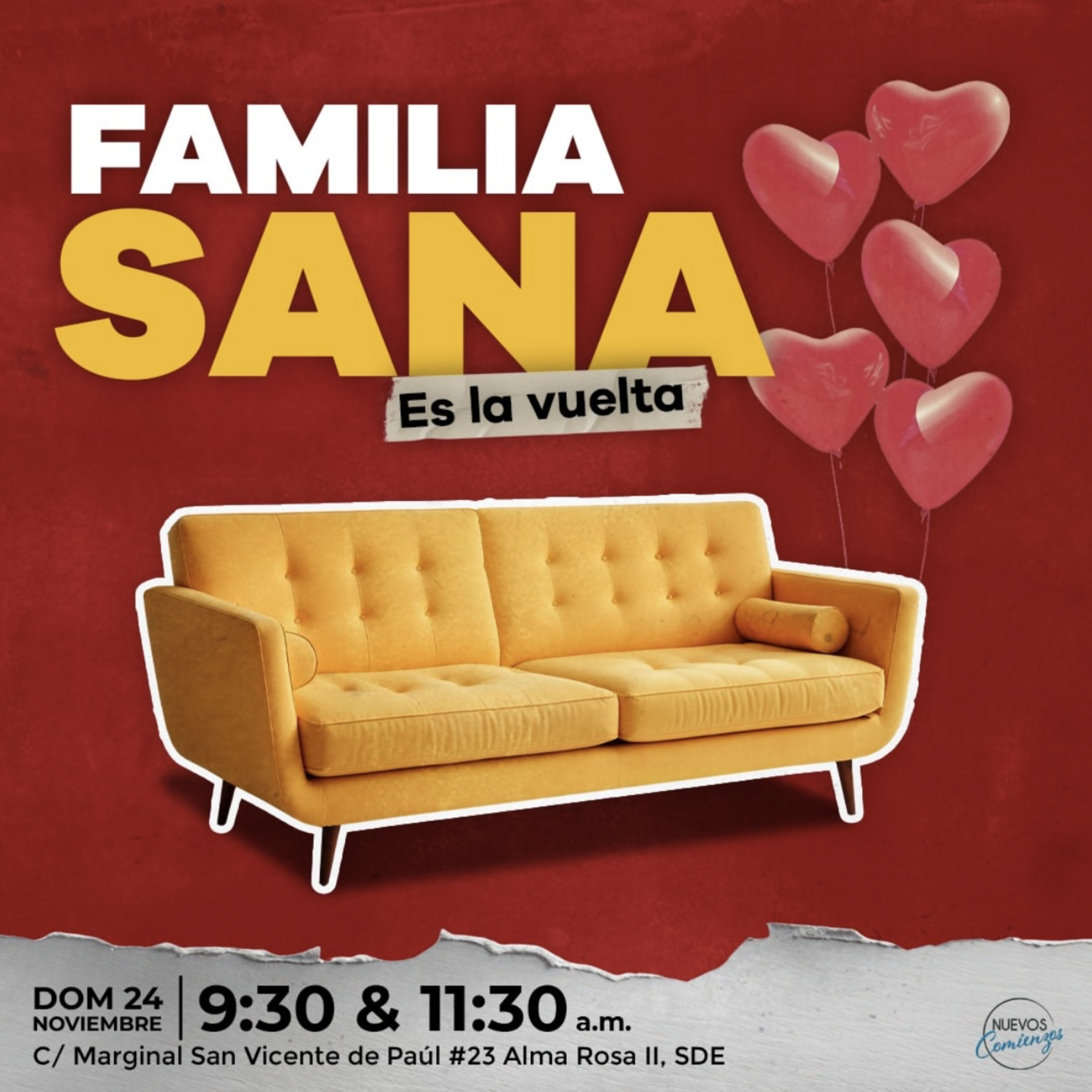 FAMILIA SANA ES LA VUELTA