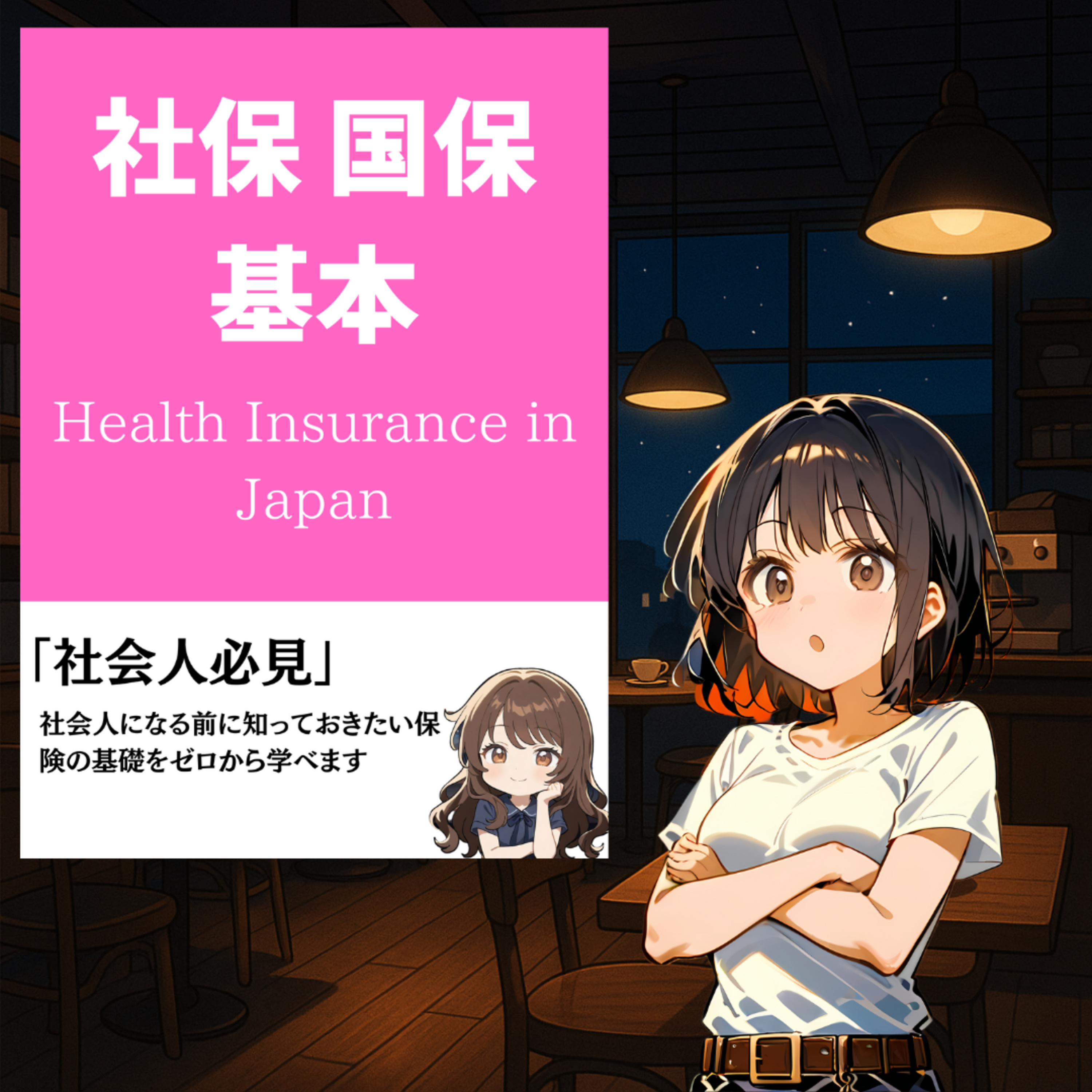 健康保険の2種類や切り替えの仕組みを翔子が解説！社会人になる前に知っておきたい保険の基礎をゼロから学べます episode artwork