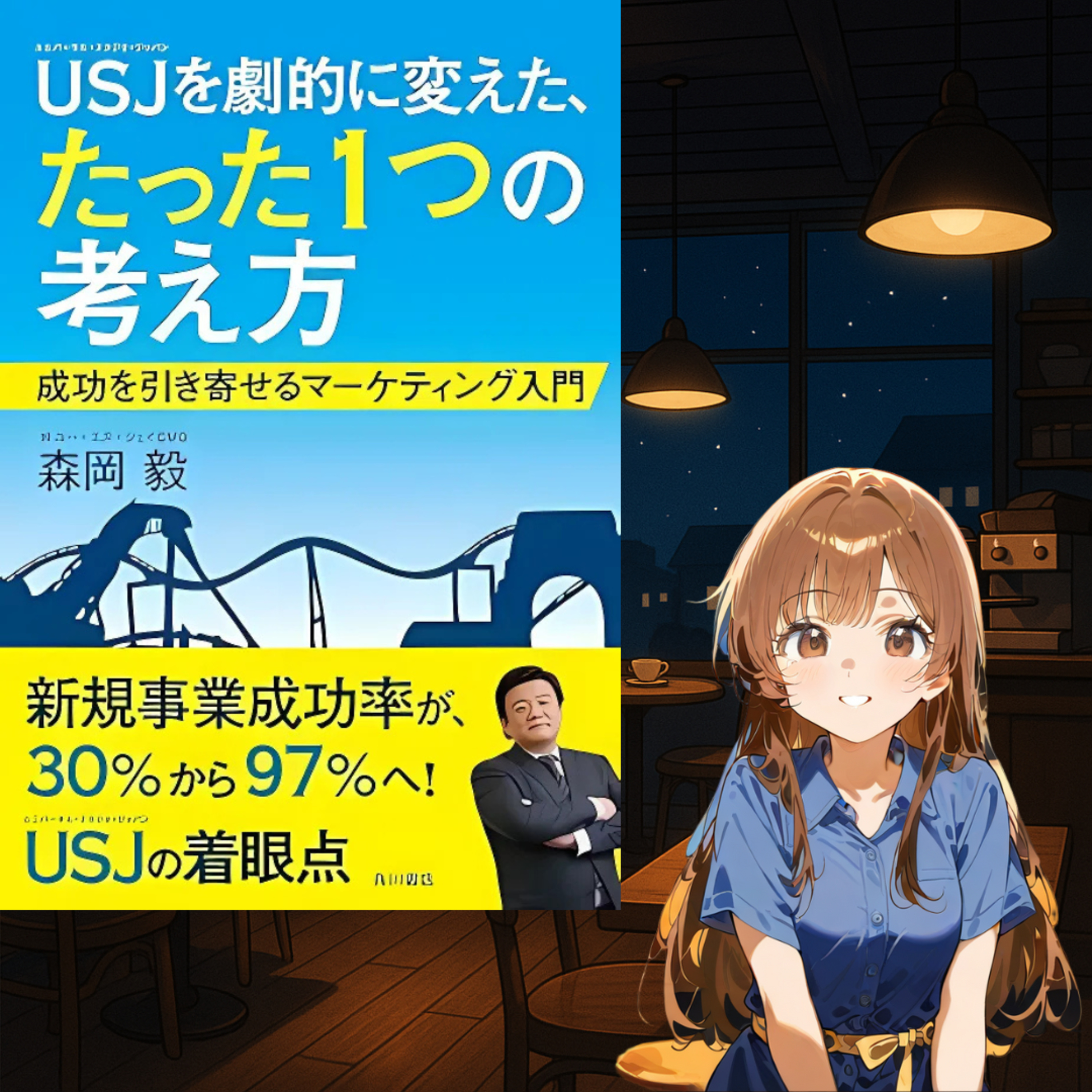 【要約】なぜUSJはV字回復できたのか？売れる仕組みの作り方 episode artwork