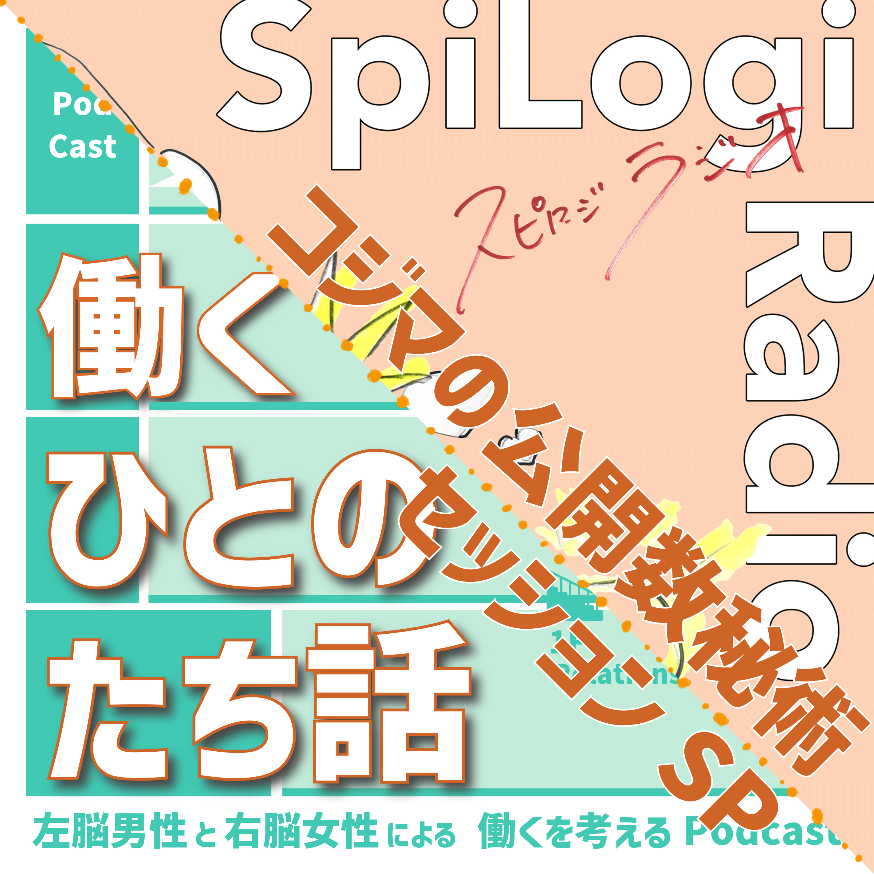 【16】コジマ公開数秘術セッション｜“働くひとのたち話”の裏側まで見える？ episode artwork