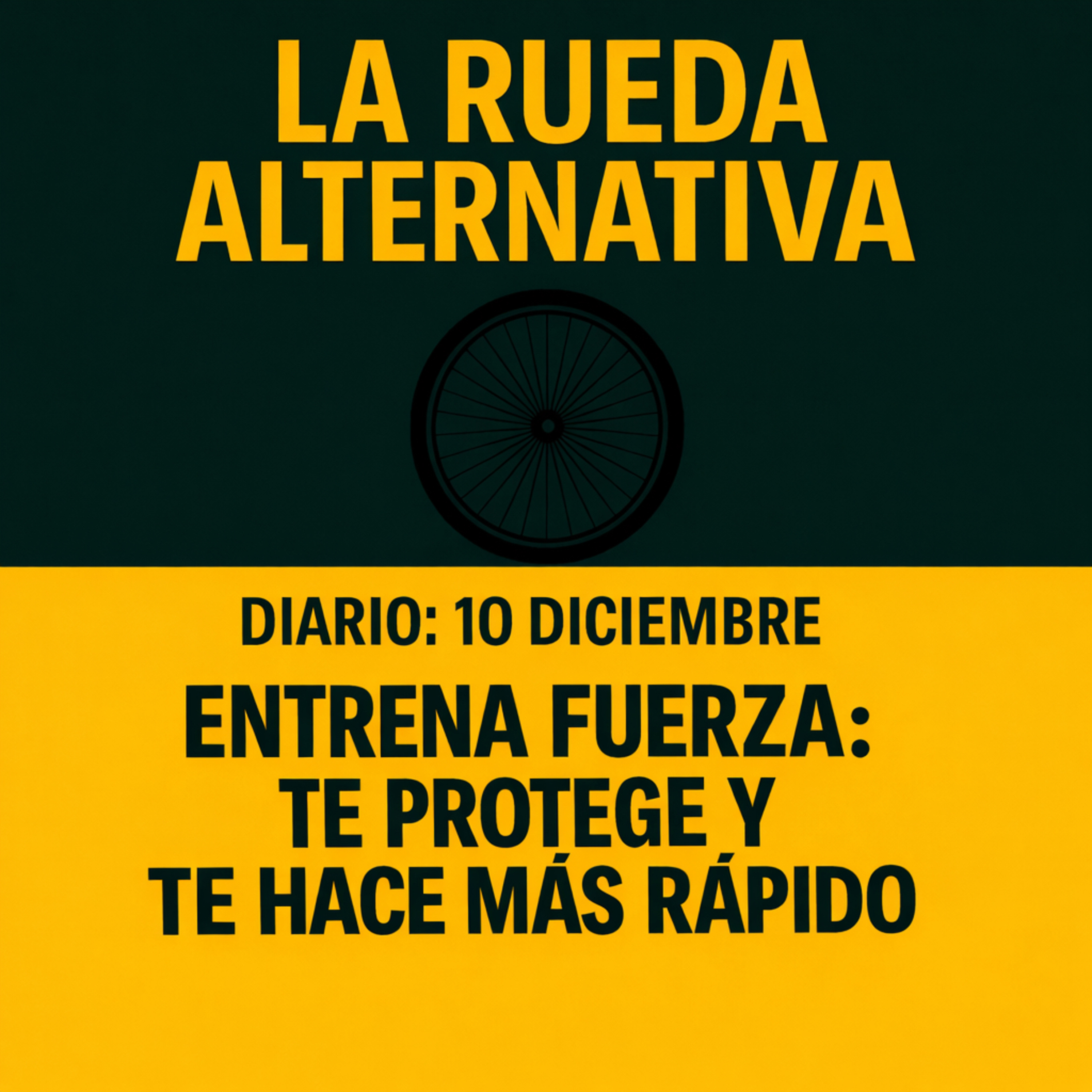 Diario 10 de Diciembre : Entrena fuerza Diario 10 de Diciembre : Entrena fuerza