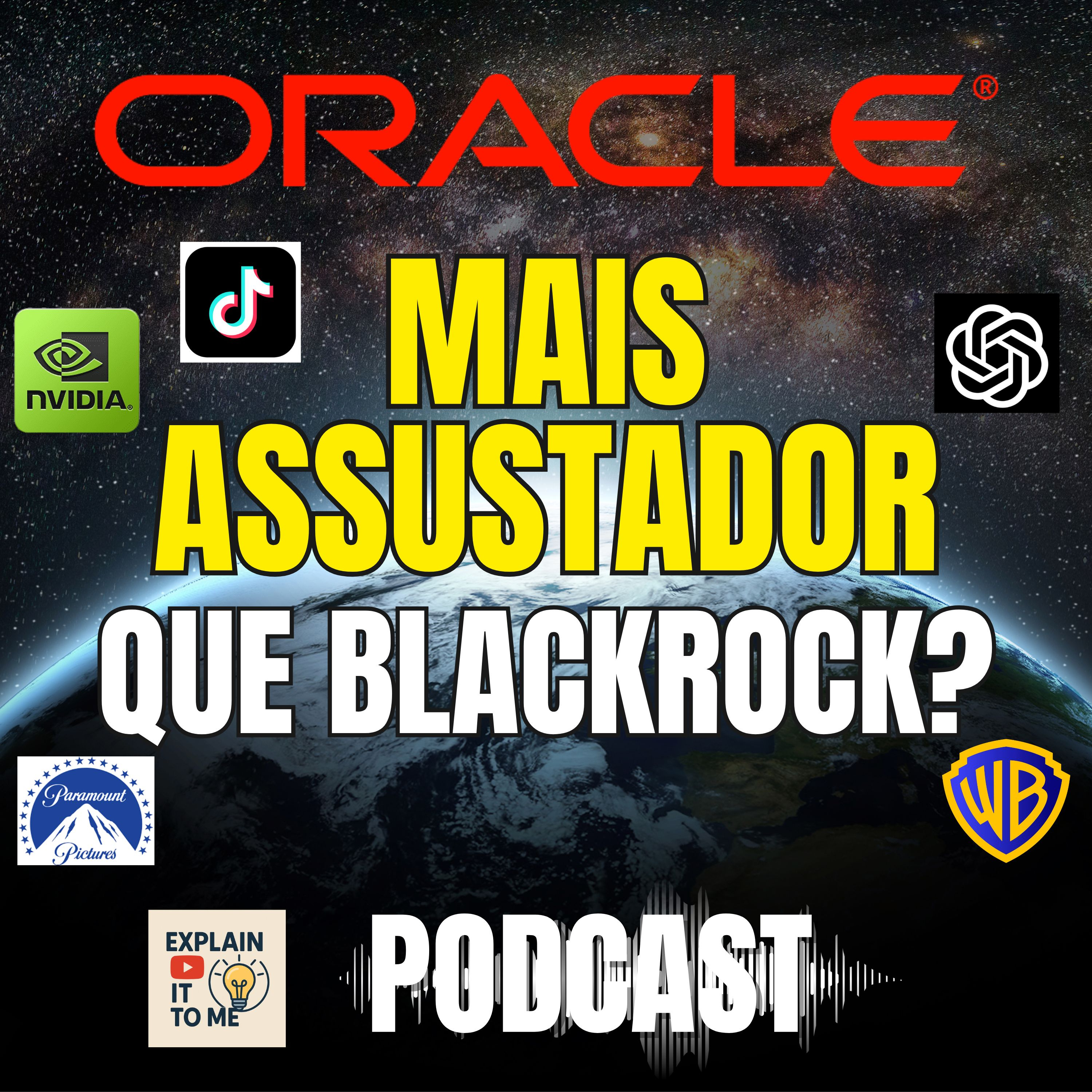 Oracle vs BlackRock Trilhos de Dados x Trilhos do Dinheiro — Quem Realmente Manda na Sua Vida episode artwork