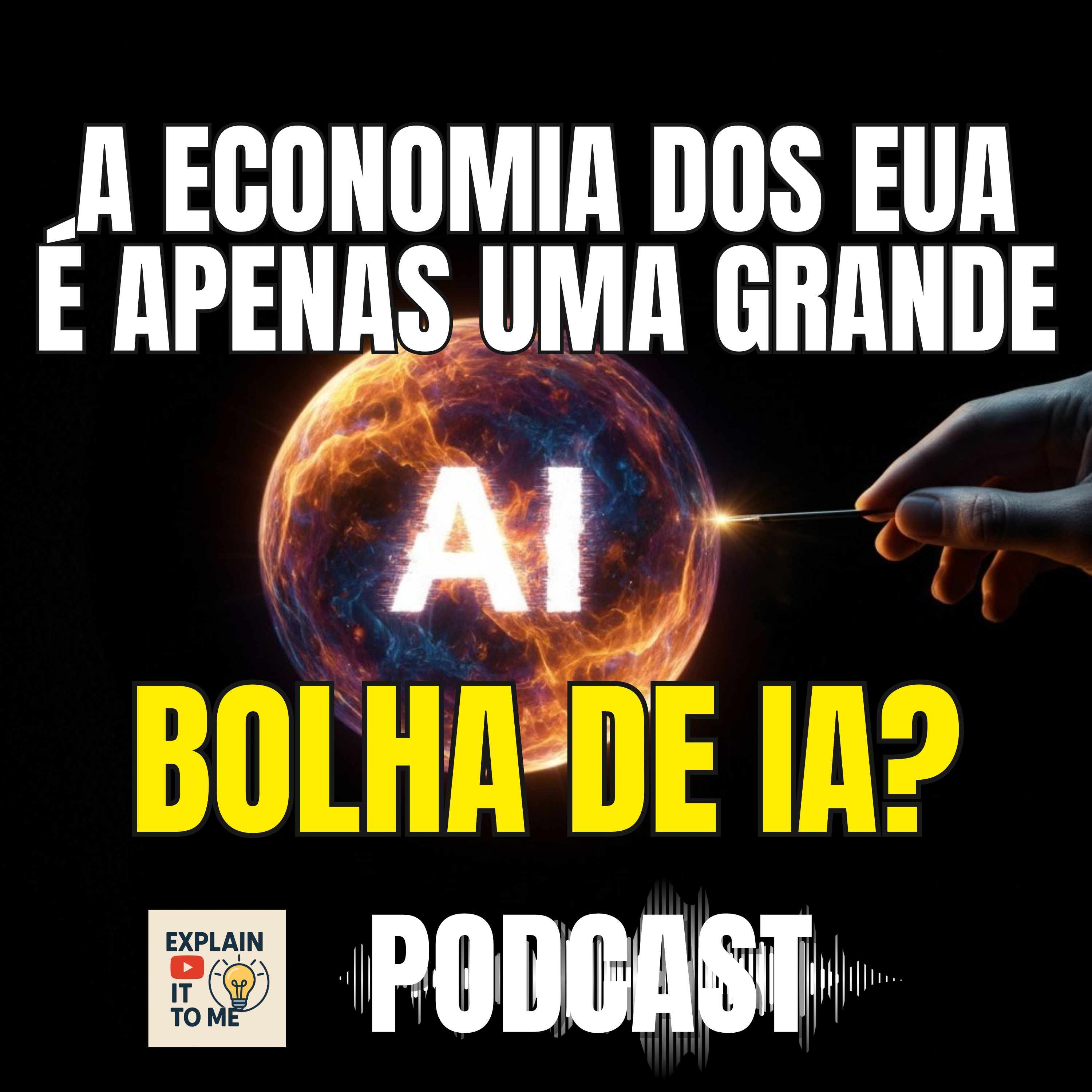 Bolha de IA na economia dos EUA Energia, chips e produtividade em debate episode artwork