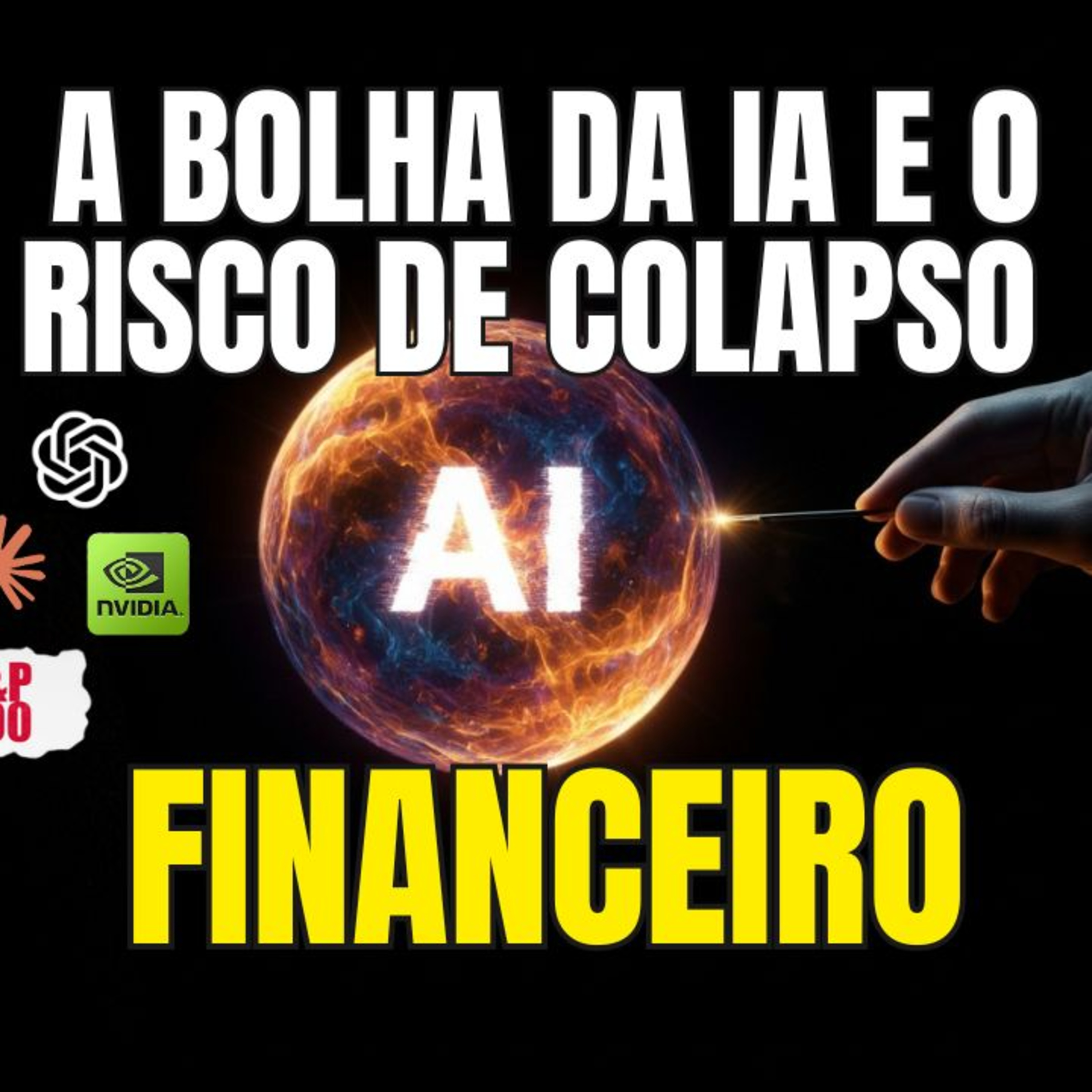 Bolha da IA vai estourar Por que o próximo tombo pode ser pior (ações, crédito e stablecoins) episode artwork