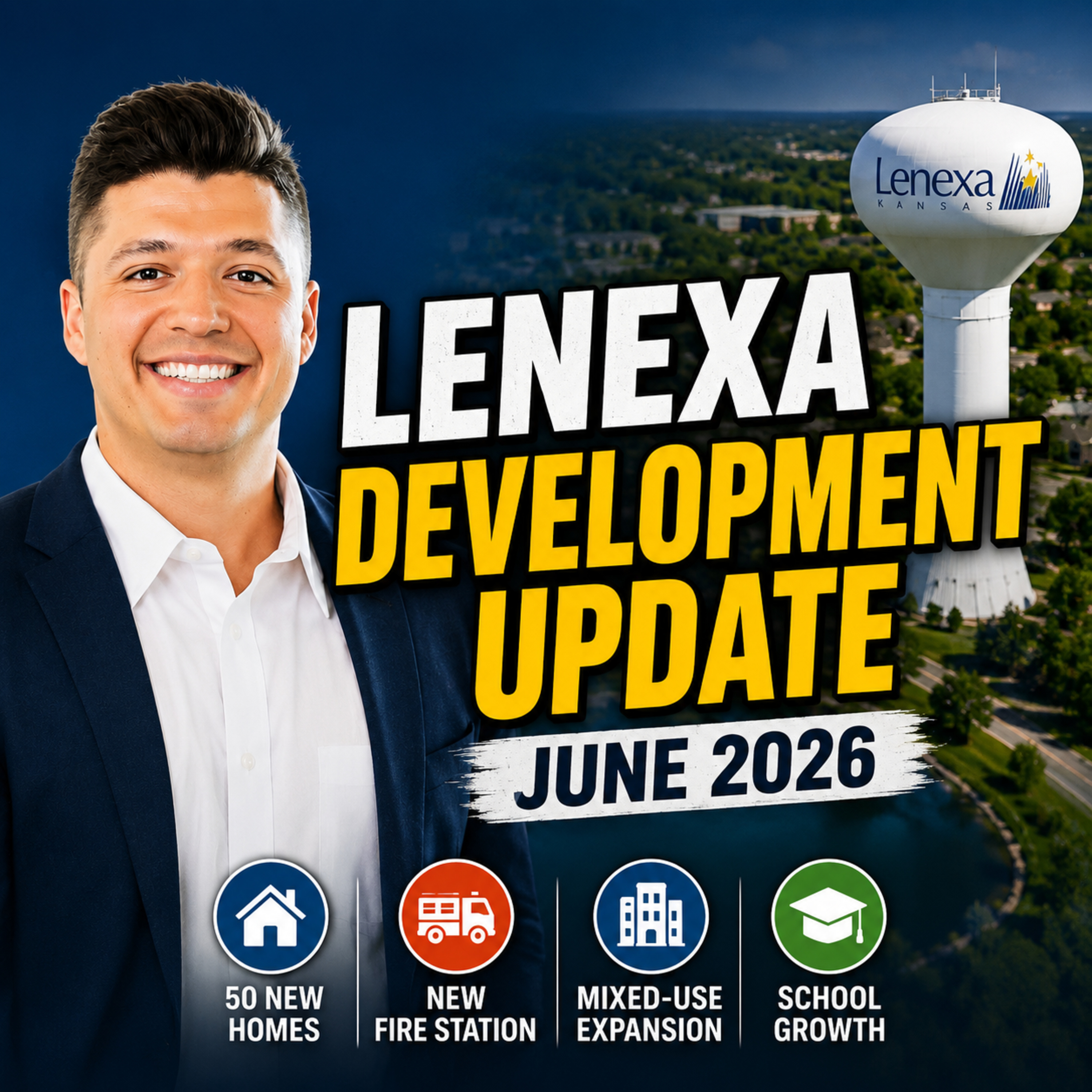 Lenexa Development Update: New Housing, Fire Station & Mixed-Use Growth | June 2026 episode artwork