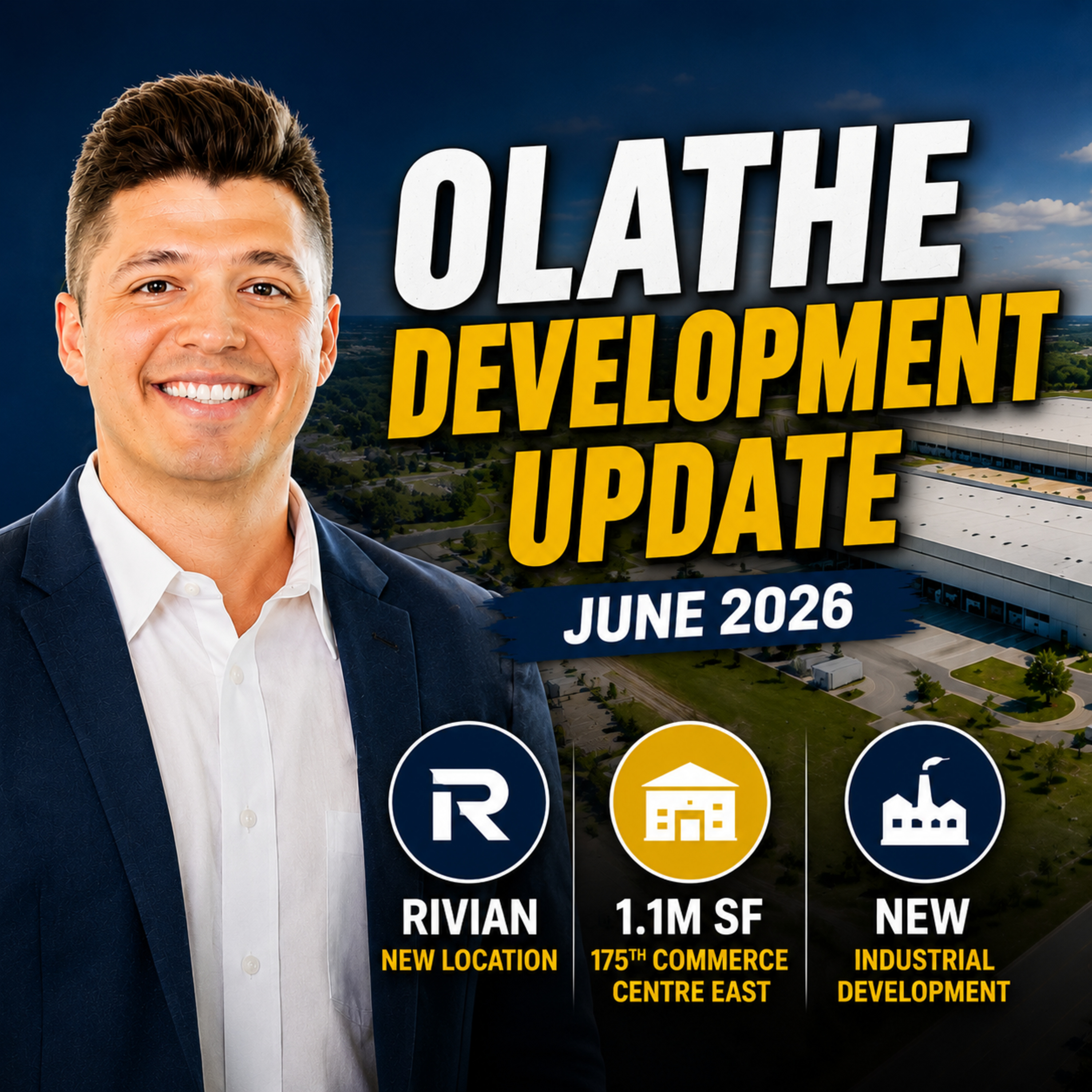Olathe Development Update: Rivian, 175th Commerce Centre & Industrial Growth | June 2026 episode artwork