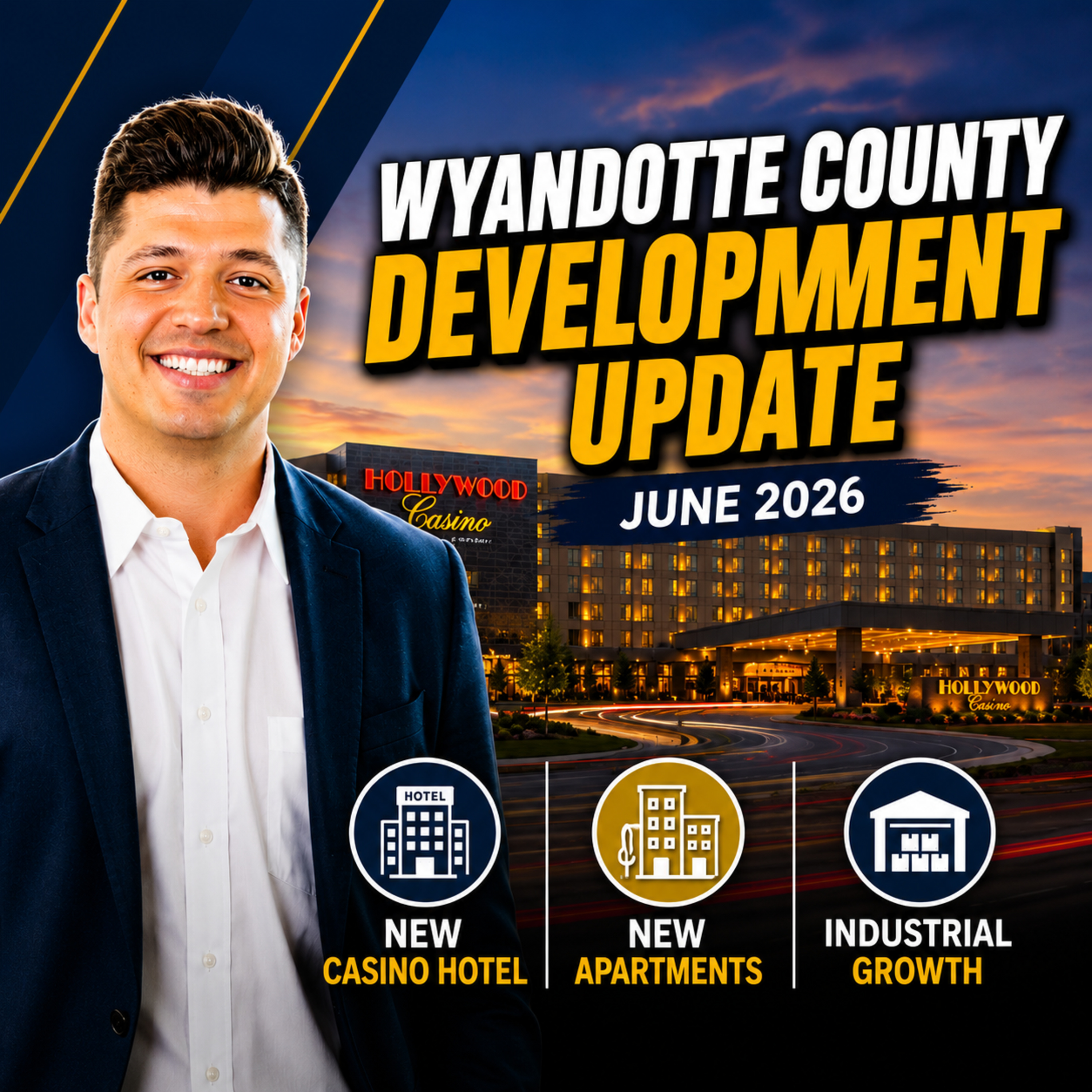 Wyandotte County Development Update: New Hollywood Casino Hotel & Major Projects | June 2026 episode artwork