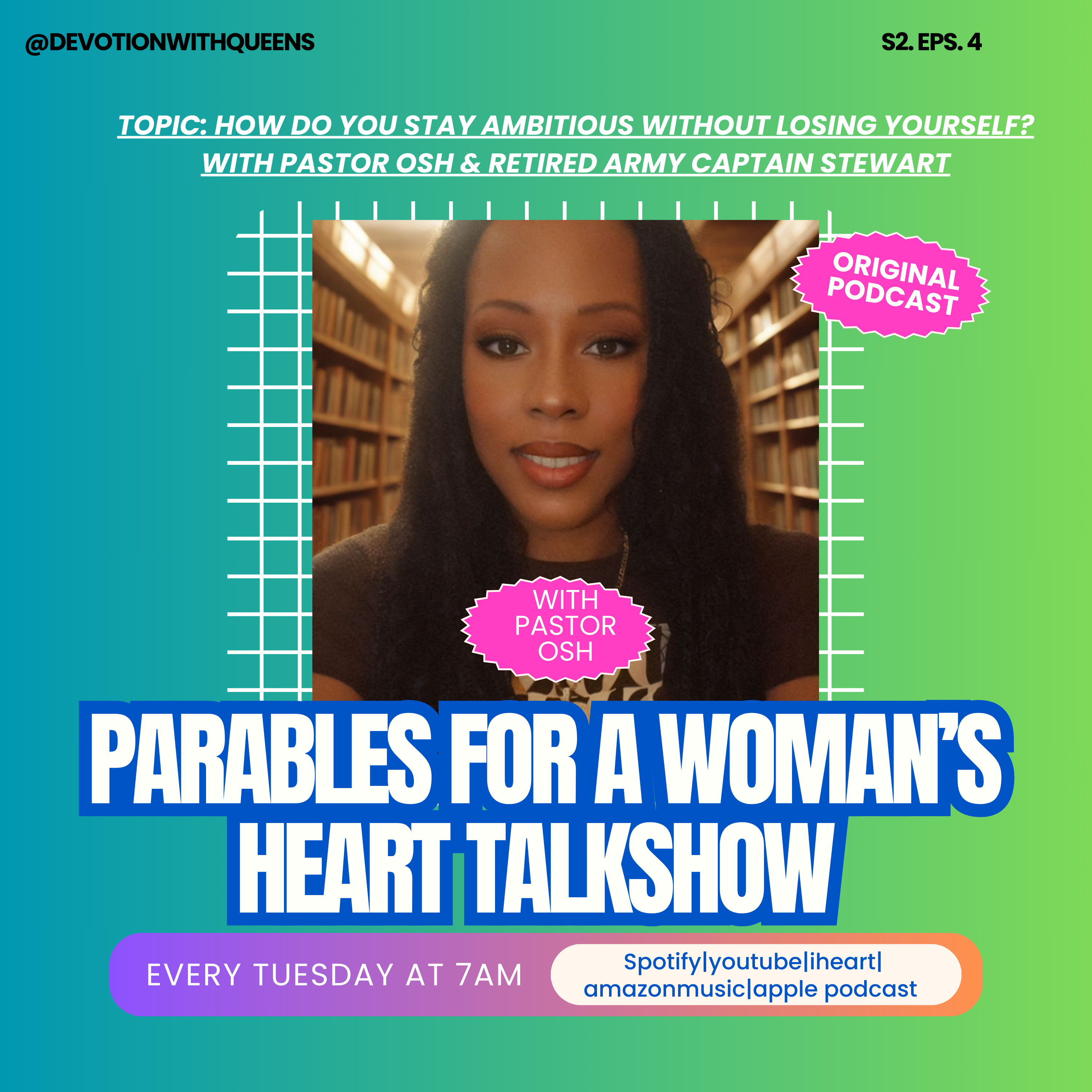 S2E4: Former Female Captain in the Military speaks on how to stay ambitious without losing yourself episode artwork
