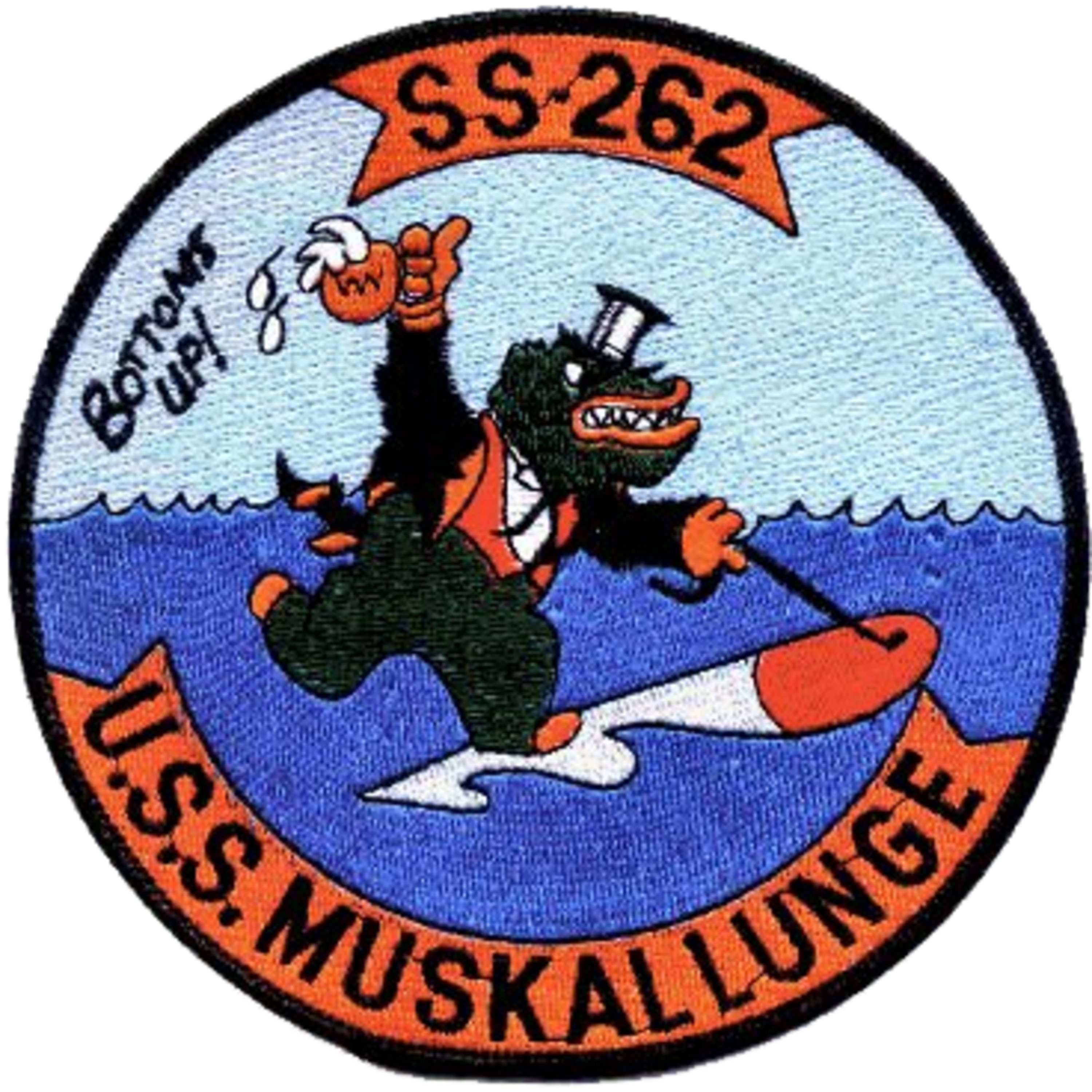 The Water Wolf - USS Muskallunge at Camranh Bay