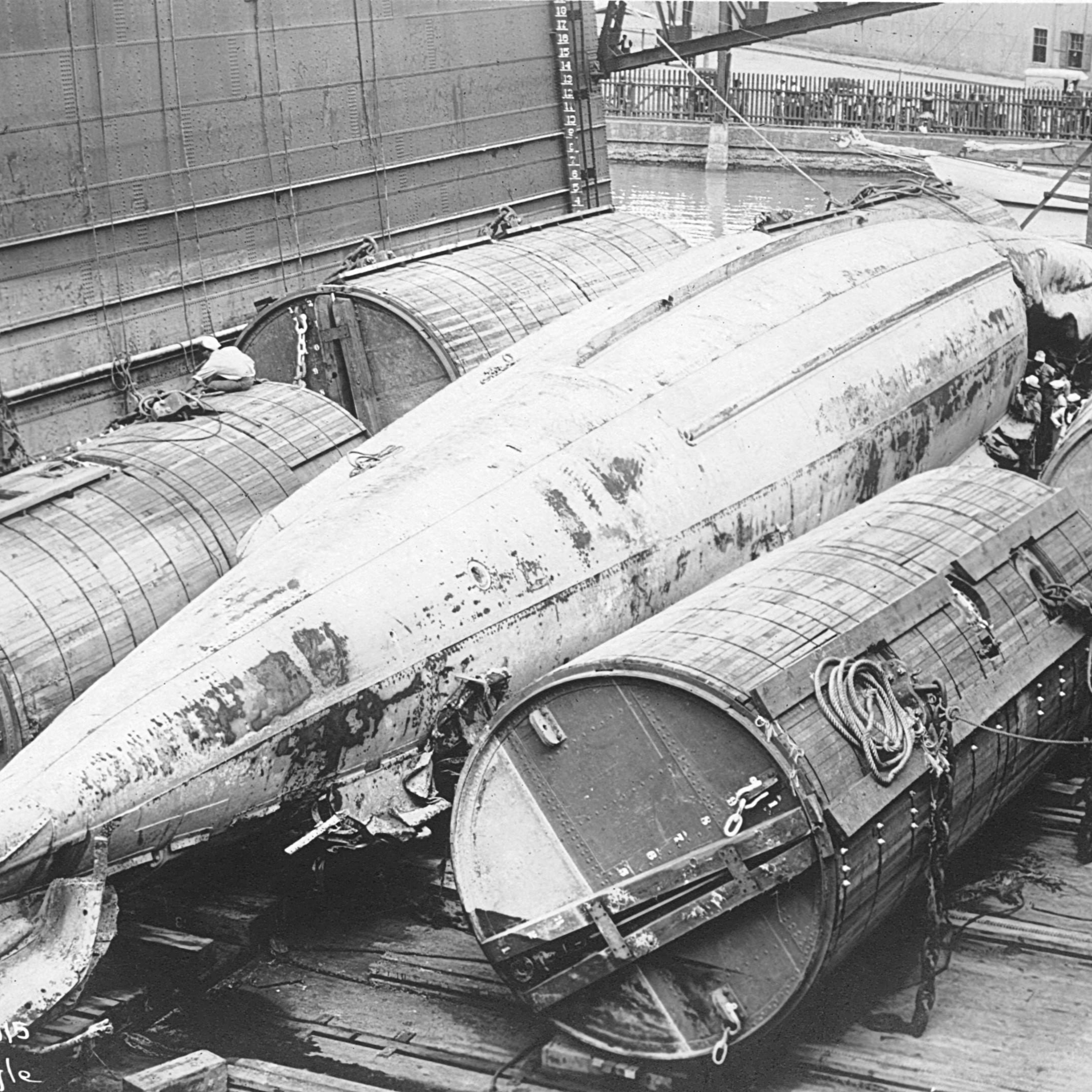 USS F-4 Raised from the Depths: How the U.S. Navy Salvaged Its First Lost Submarine on August 29, 1915
