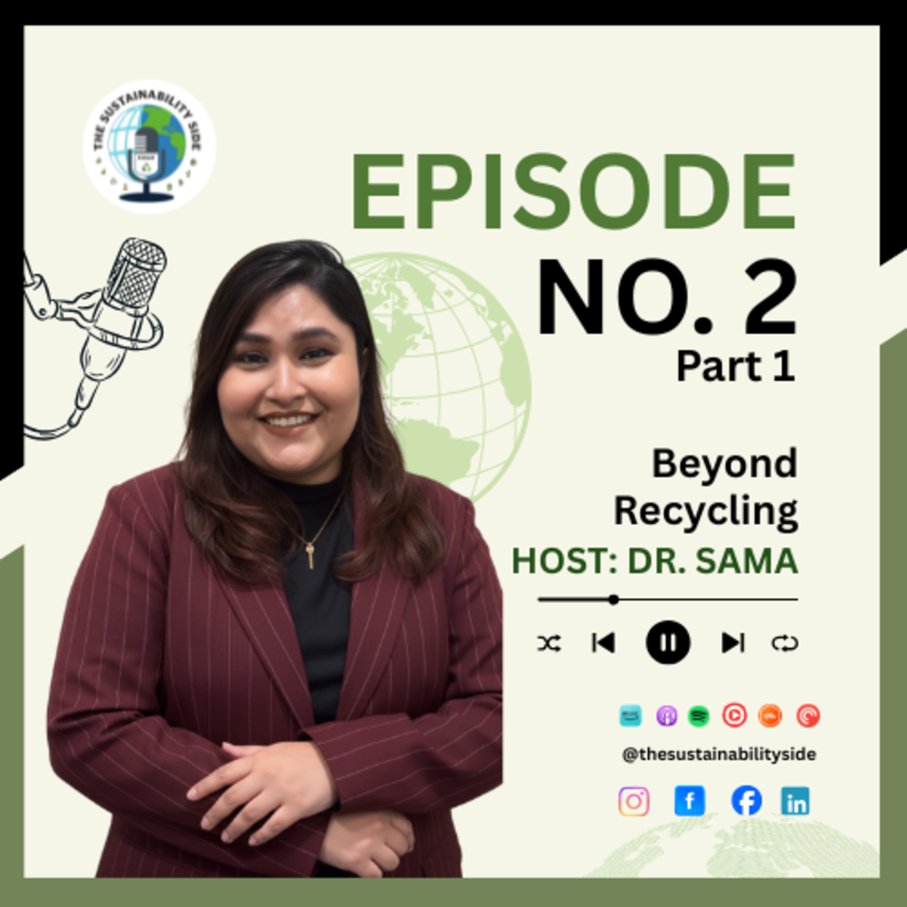 Beyond Recycling: The Recycling Illusion 🌍 | The Sustainability Side Podcast I EP 2 episode artwork