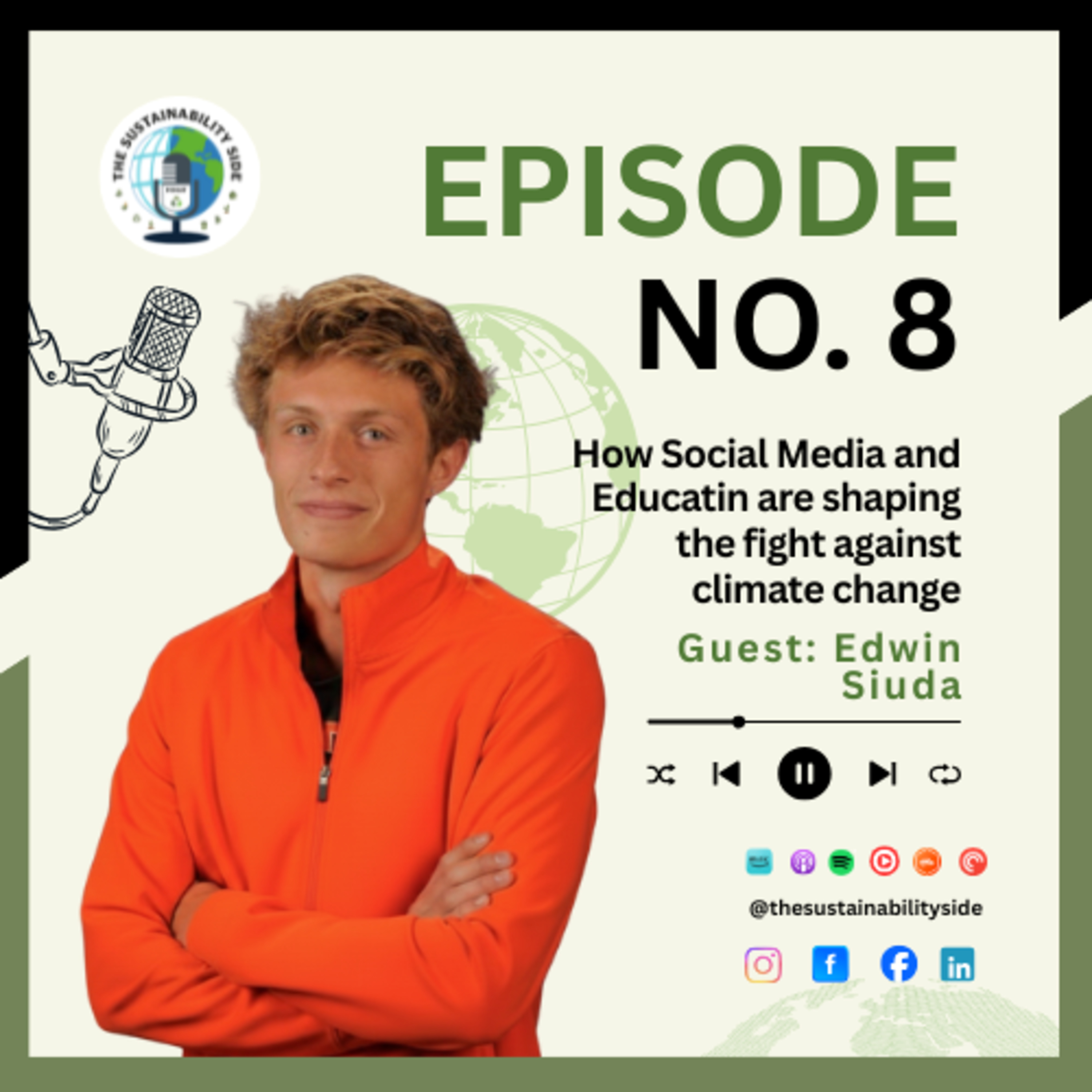 🎧 Episode 8 | How Social Media and Education Are Shaping the Fight Against Climate Change episode artwork