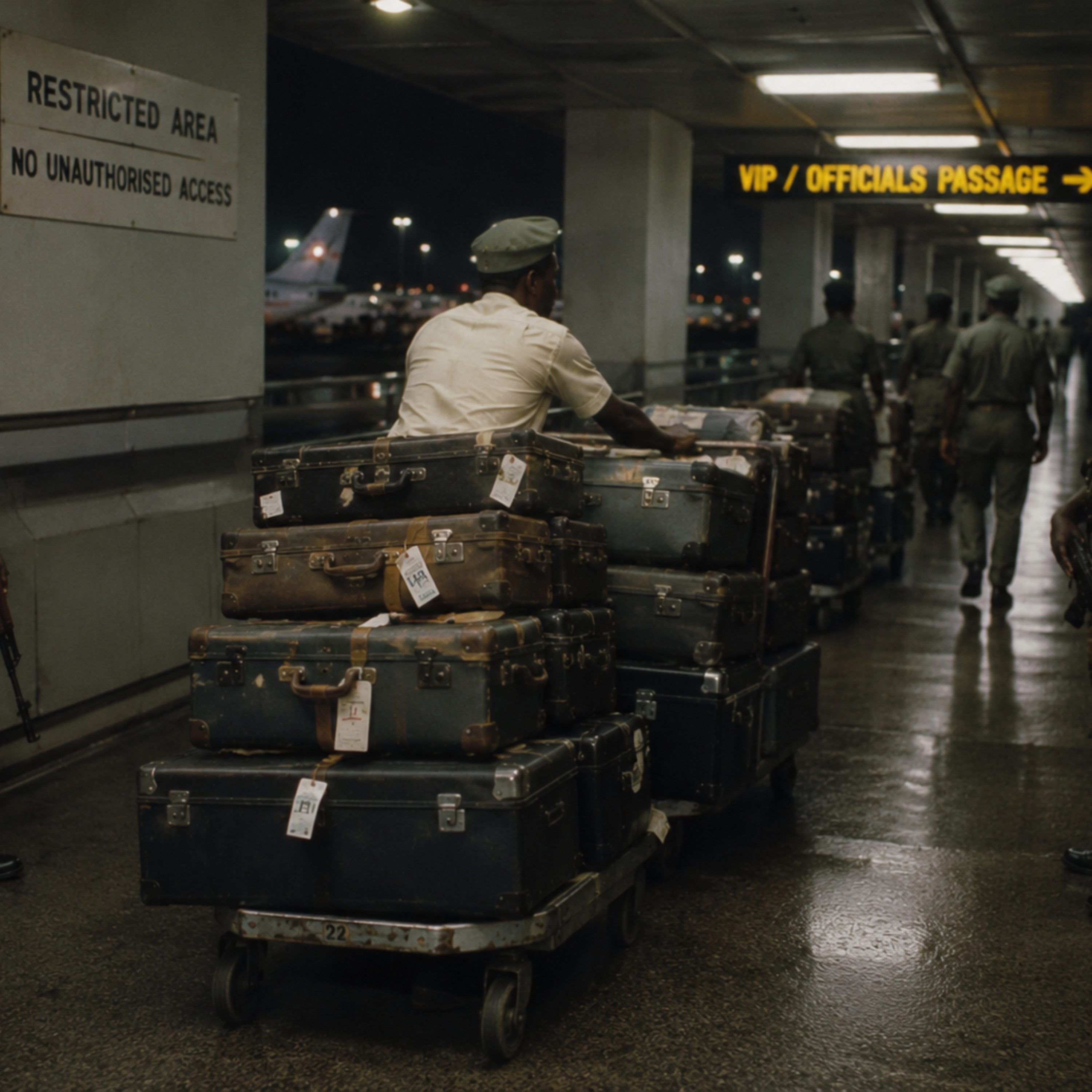 The Mystery of Nigeria’s 53 Suitcases episode artwork