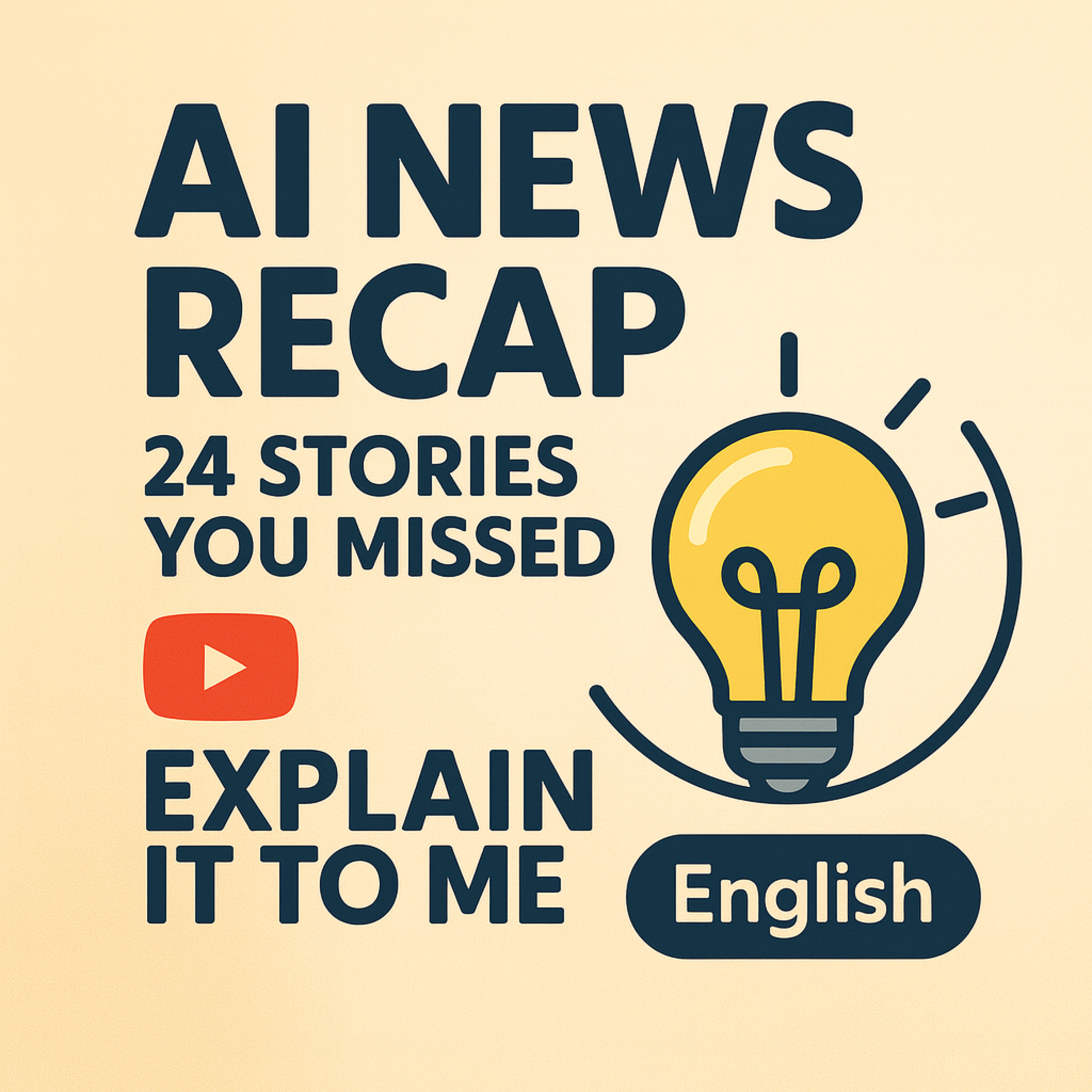 Explain it to me - AI News Recap: 24 Stories You Missed — Genie 3, Copilot 3D & More