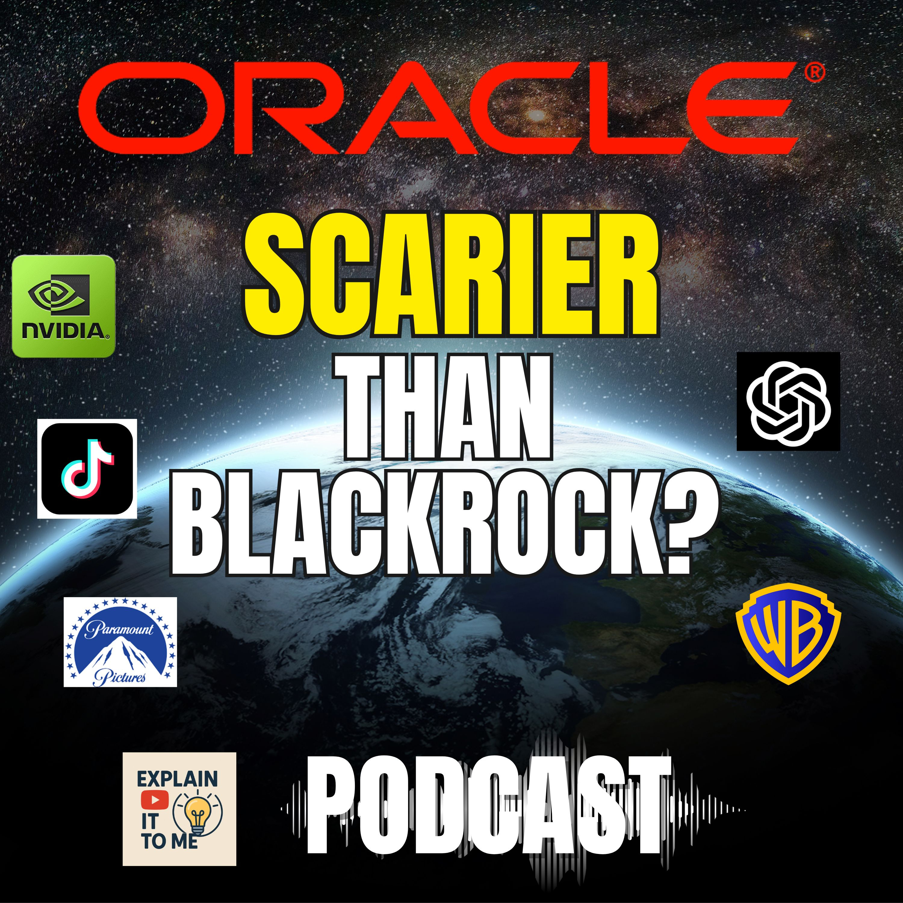 Oracle vs BlackRock Data Rails vs Money Rails — Who Really Shapes Your Life (Podcast)
