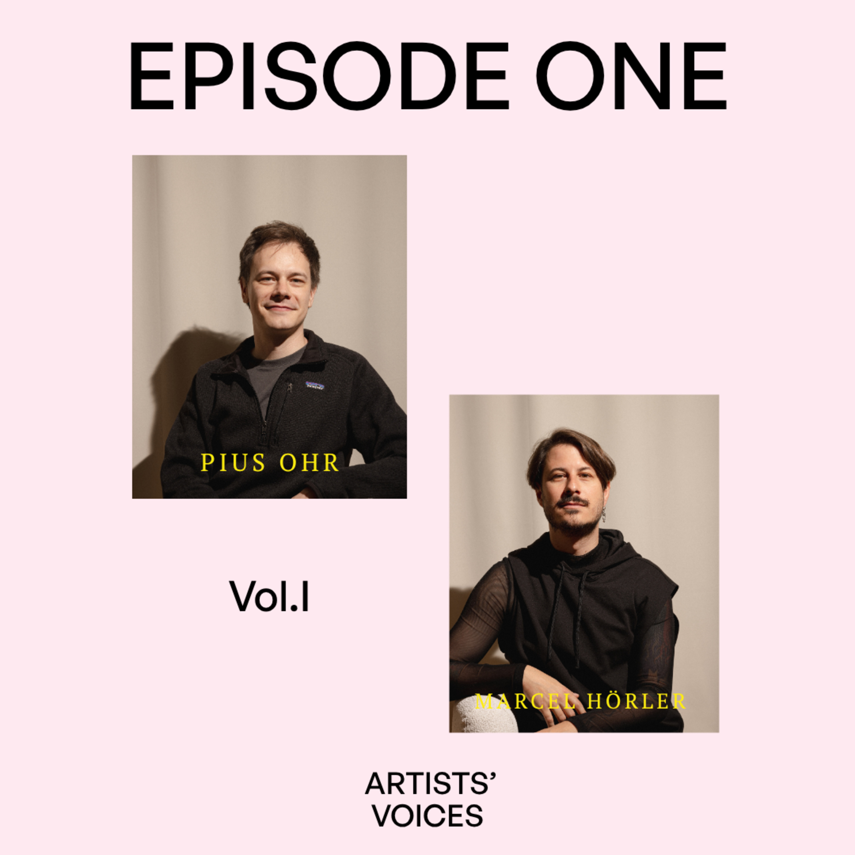 Episode 1 — Who is behind Artists' Voices: Marcel Hörler and Pius Ohr episode artwork