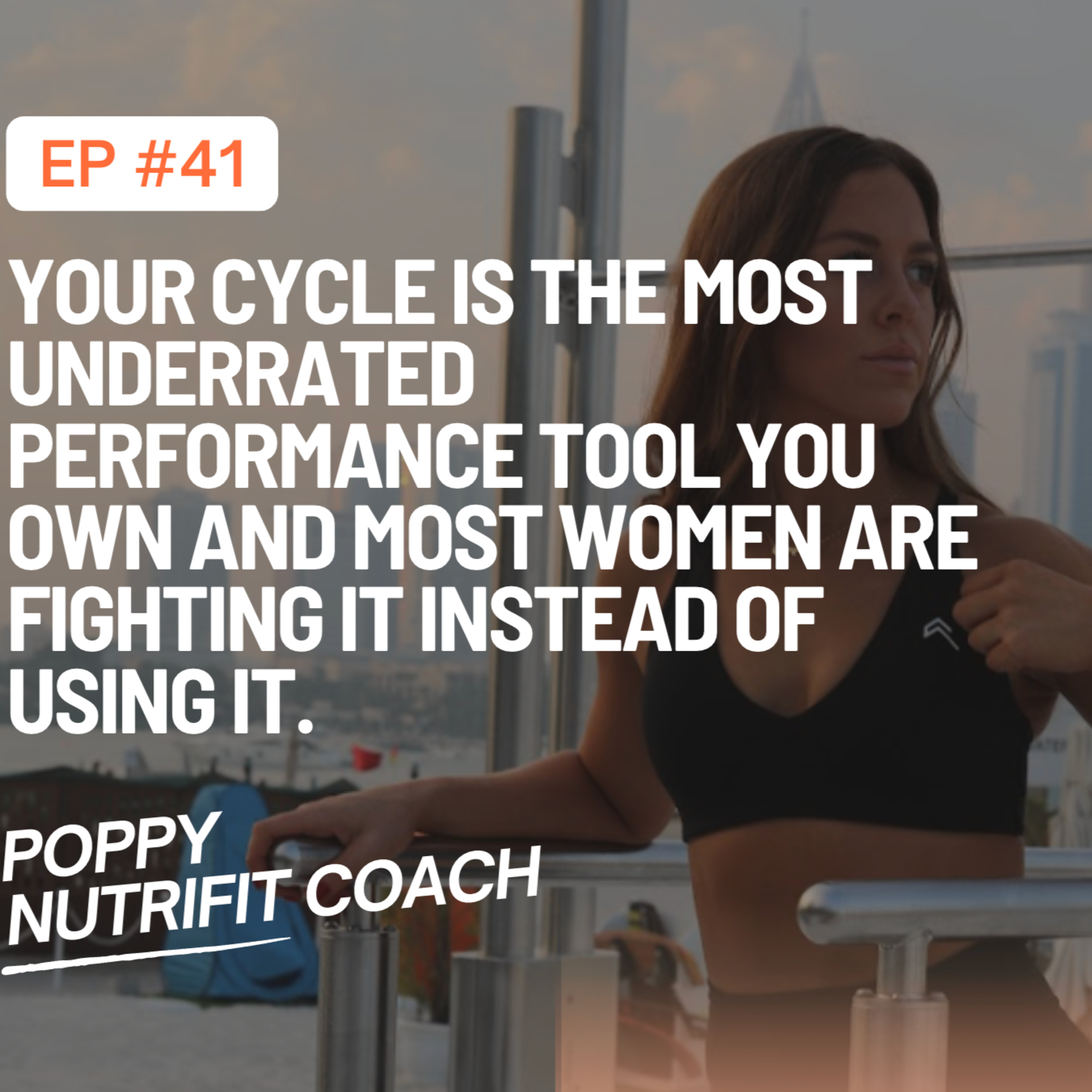 Your cycle is the most underrated performance tool you own and most women are fighting it instead of using it. episode artwork