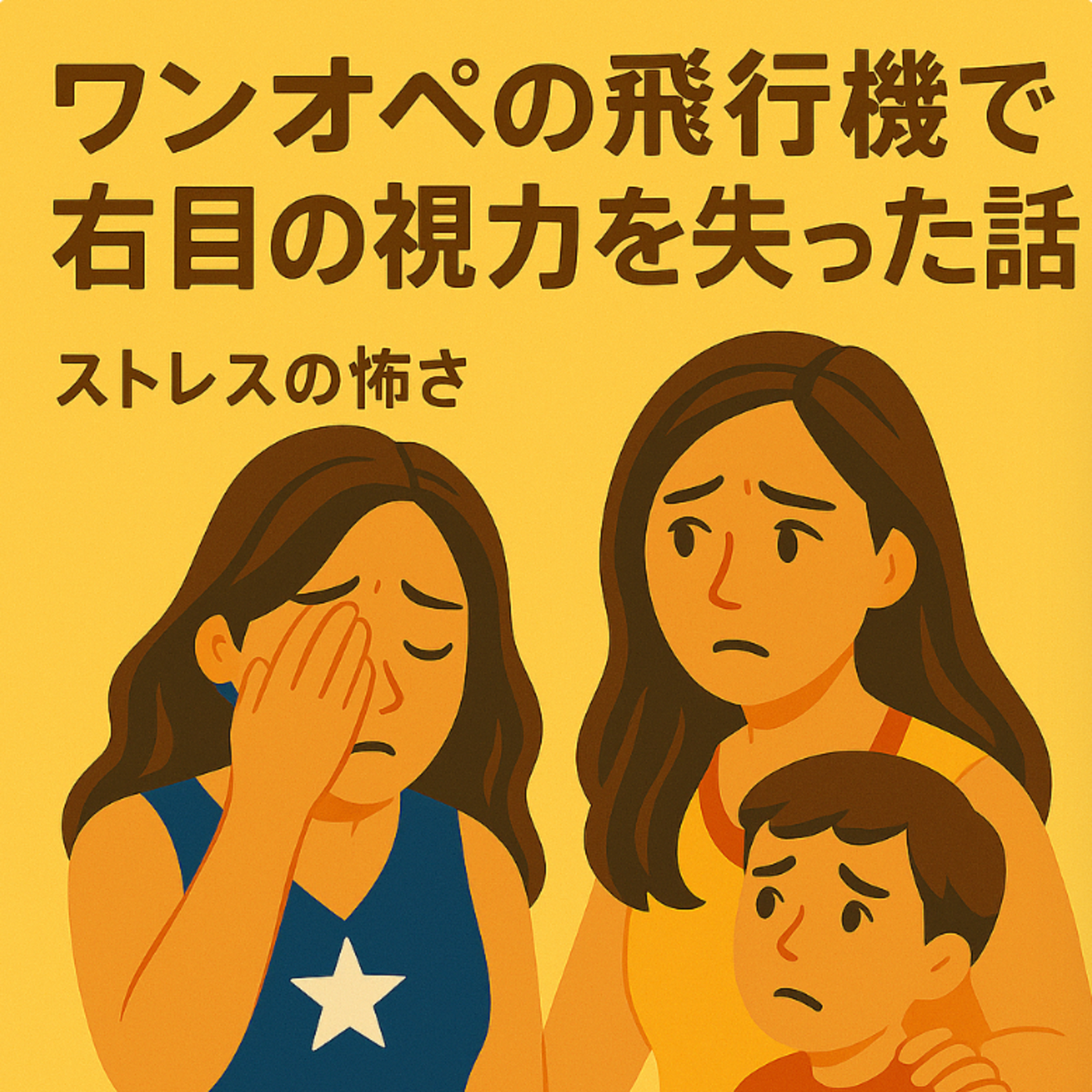 #11 ワンオペの機内で右目の視力を失った話。ーストレスの怖さー episode artwork