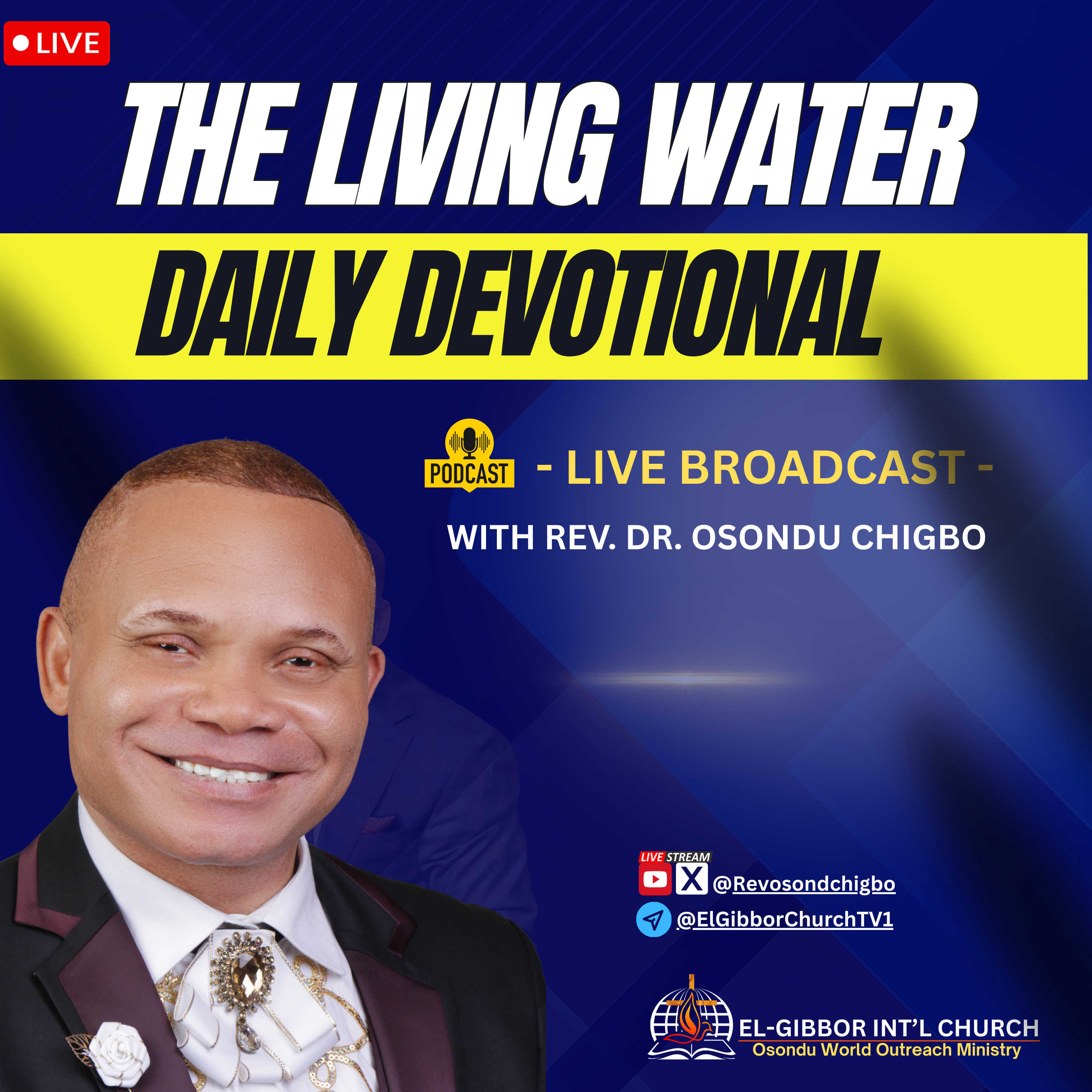 The Living Water Daily Devotional 📅 Tuesday, 9th September 2025 episode artwork