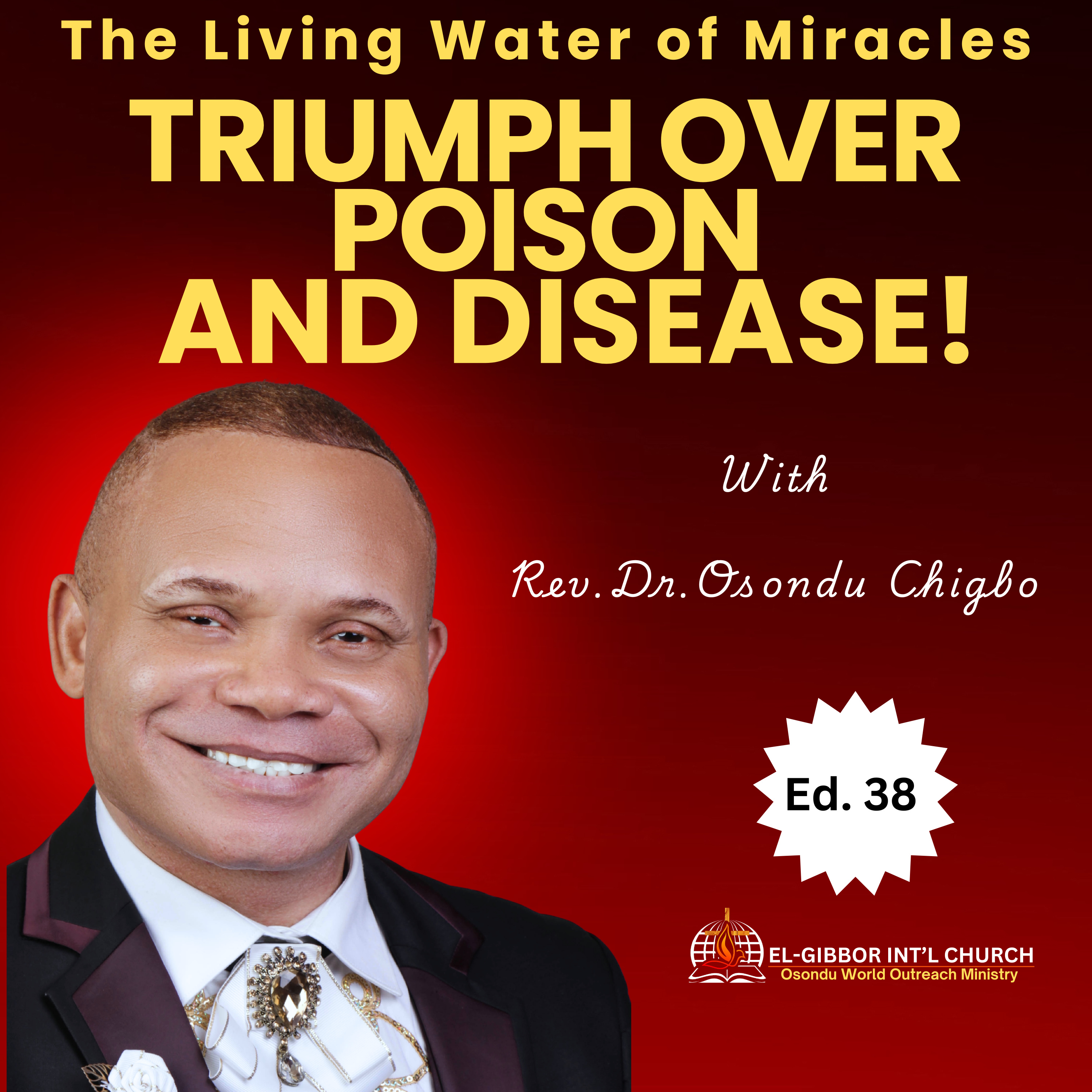 Triumph Over Poison and Disease | The Living Water of Miracles | Rev. Dr. Osondu  episode artwork