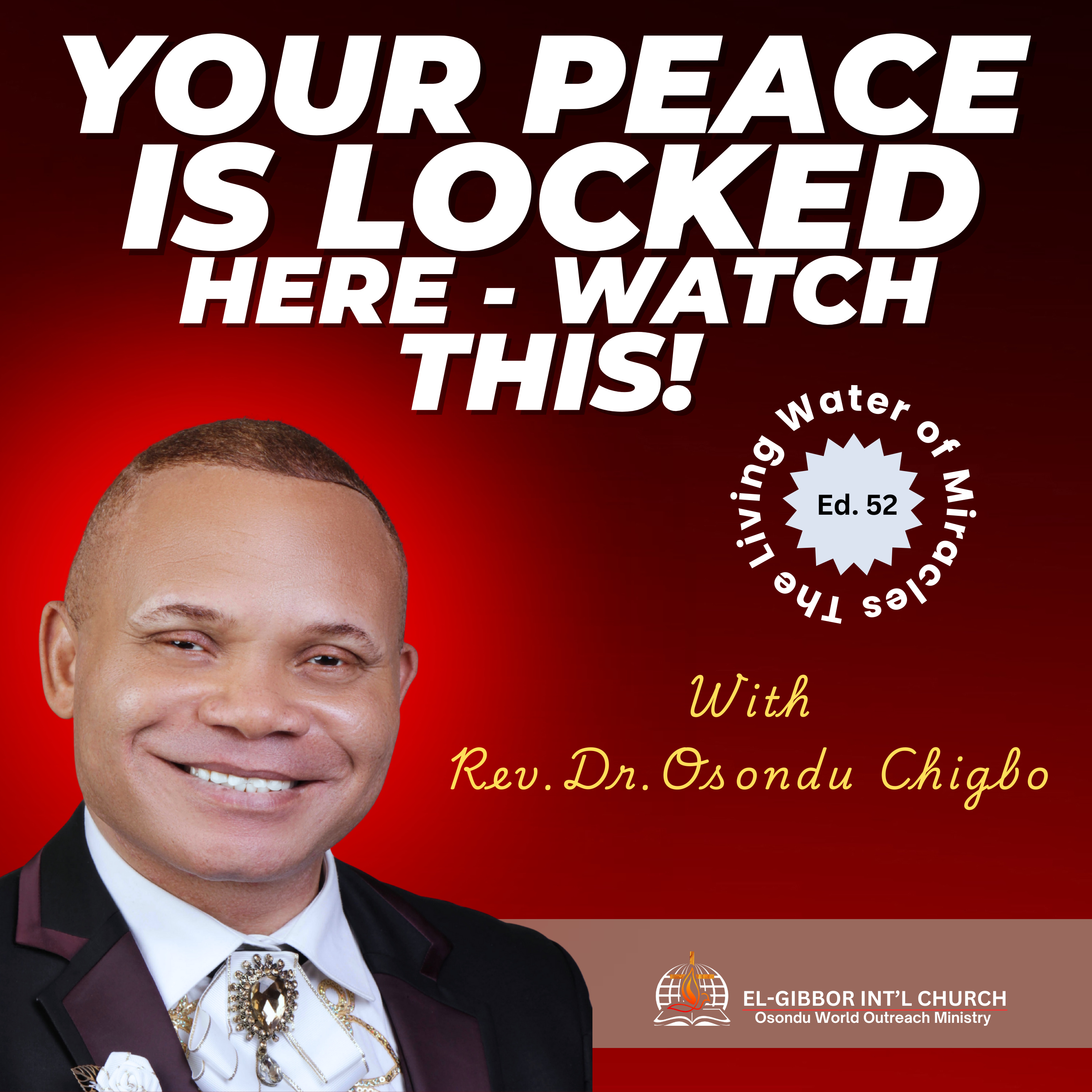 THE LIVING WATER OF MIRACLES || Rev Dr. Osondu — Wednesday, 3rd December 2025 | Morning Encounter of Power episode artwork