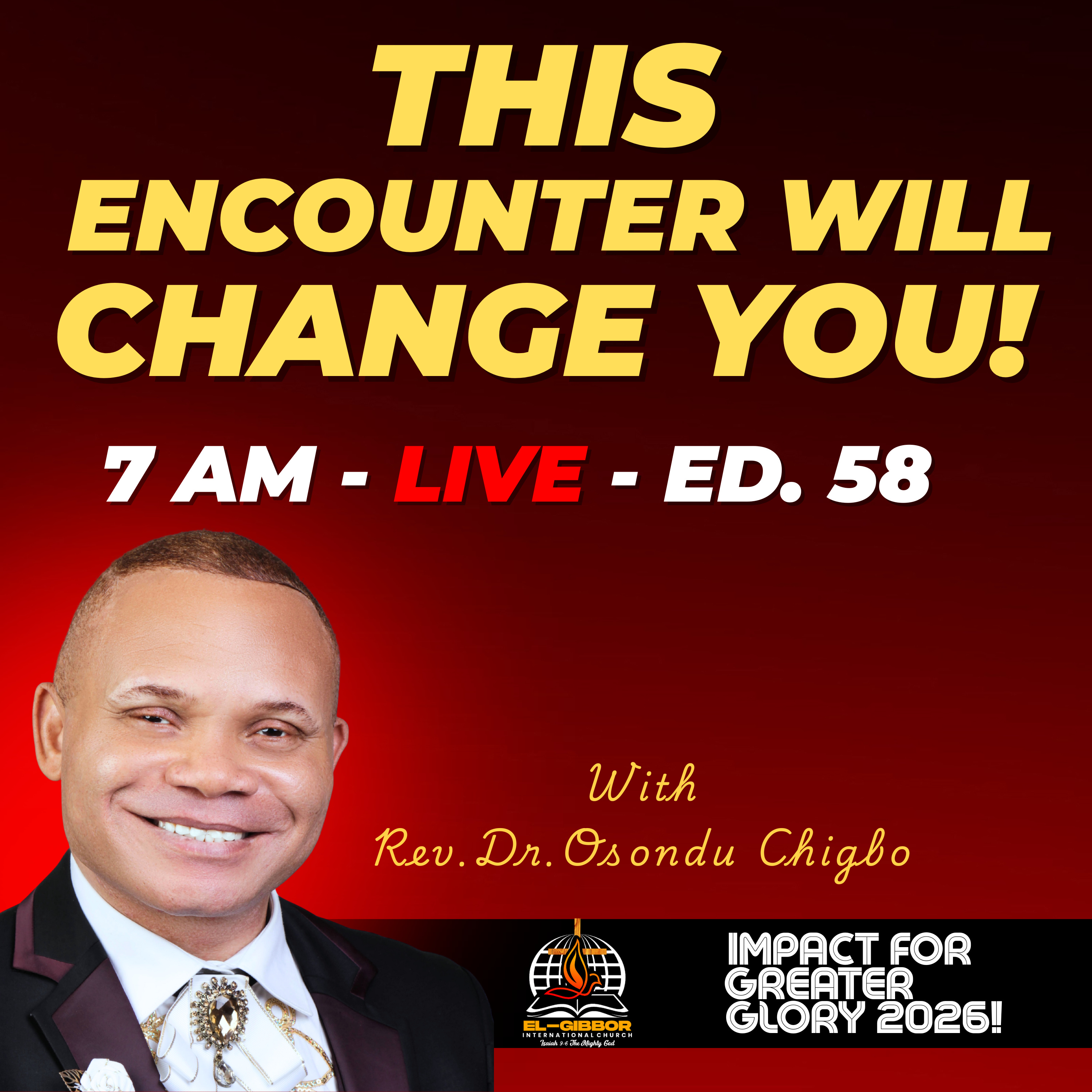 Your Miracle Is Being Released Today! — Living Water of Miracle || Rev. Dr. Osondu episode artwork