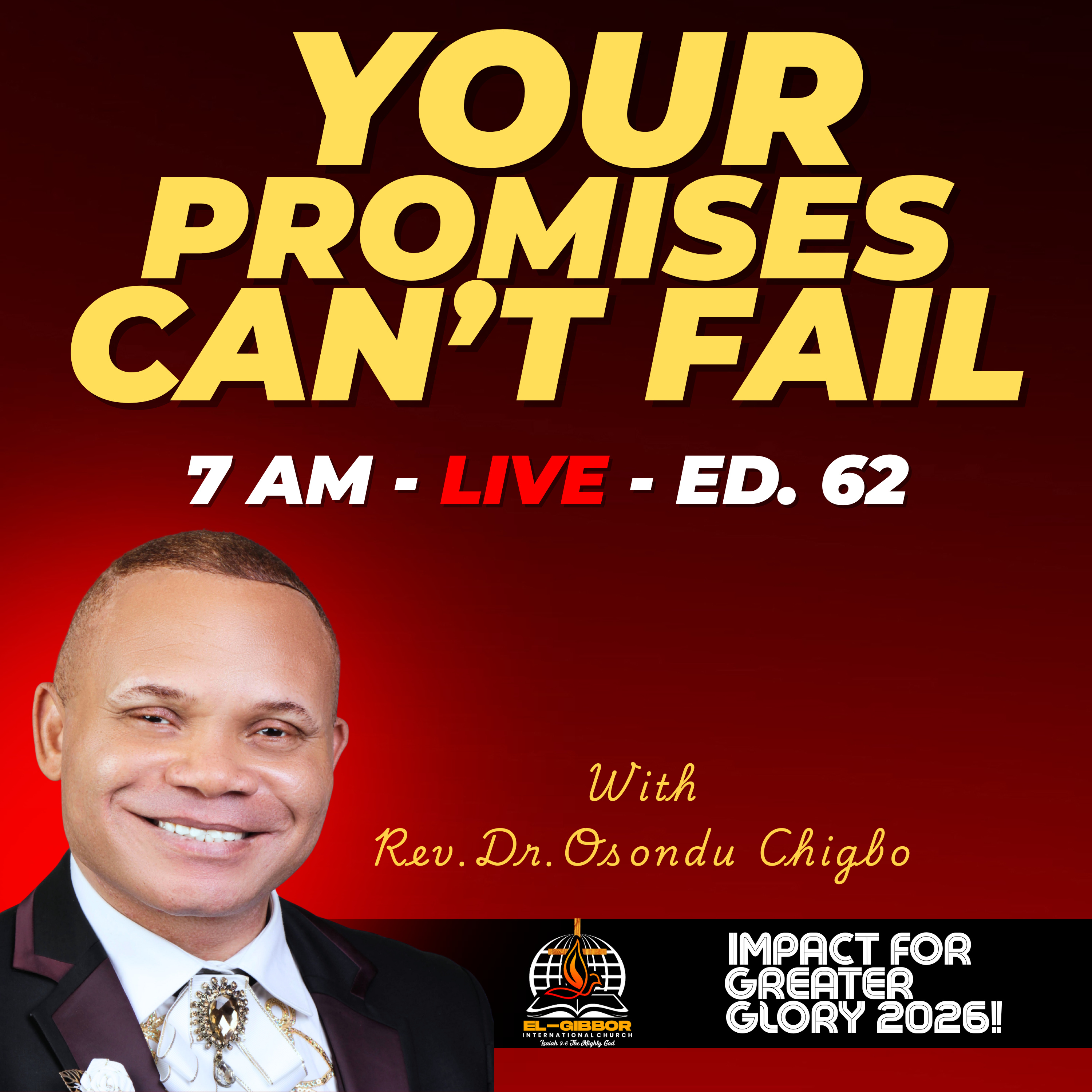 Covenant Promises Are Manifesting Now — Every ‘Yes’ of God Releases Miracles | Living Water of Miracles | Rev Dr. Osondu Chigbo episode artwork