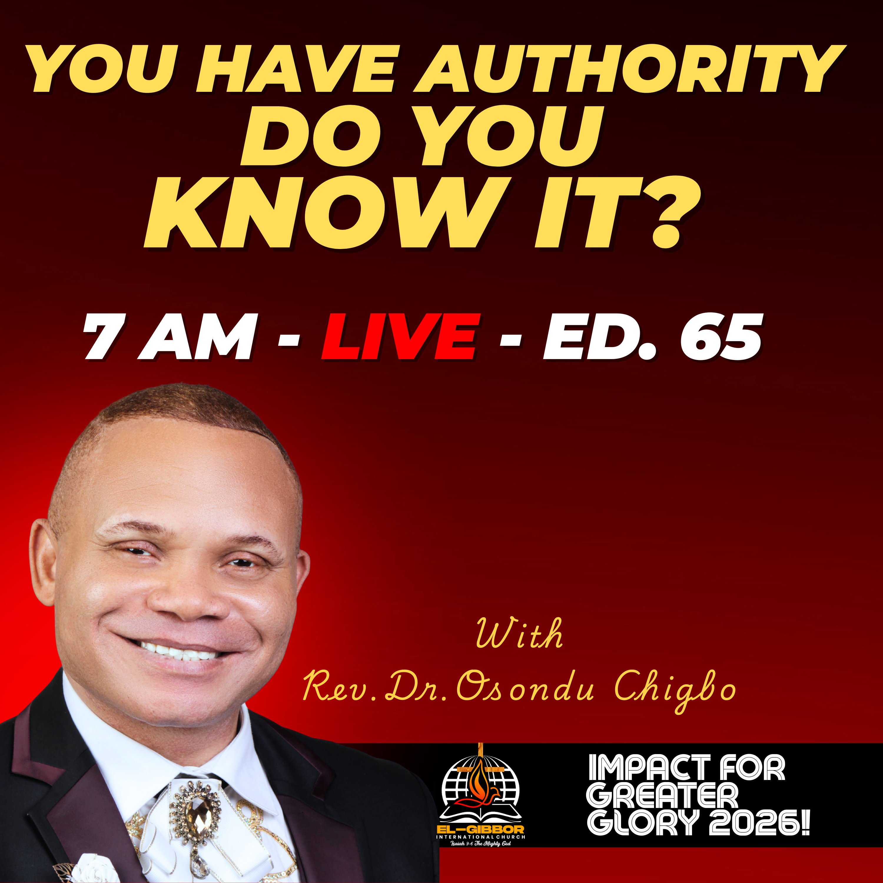 This Word Will Change Your Morning Forever | A Prophetic Wake-Up Call at 7AM || Rev Dr. Osondu Chigbo episode artwork