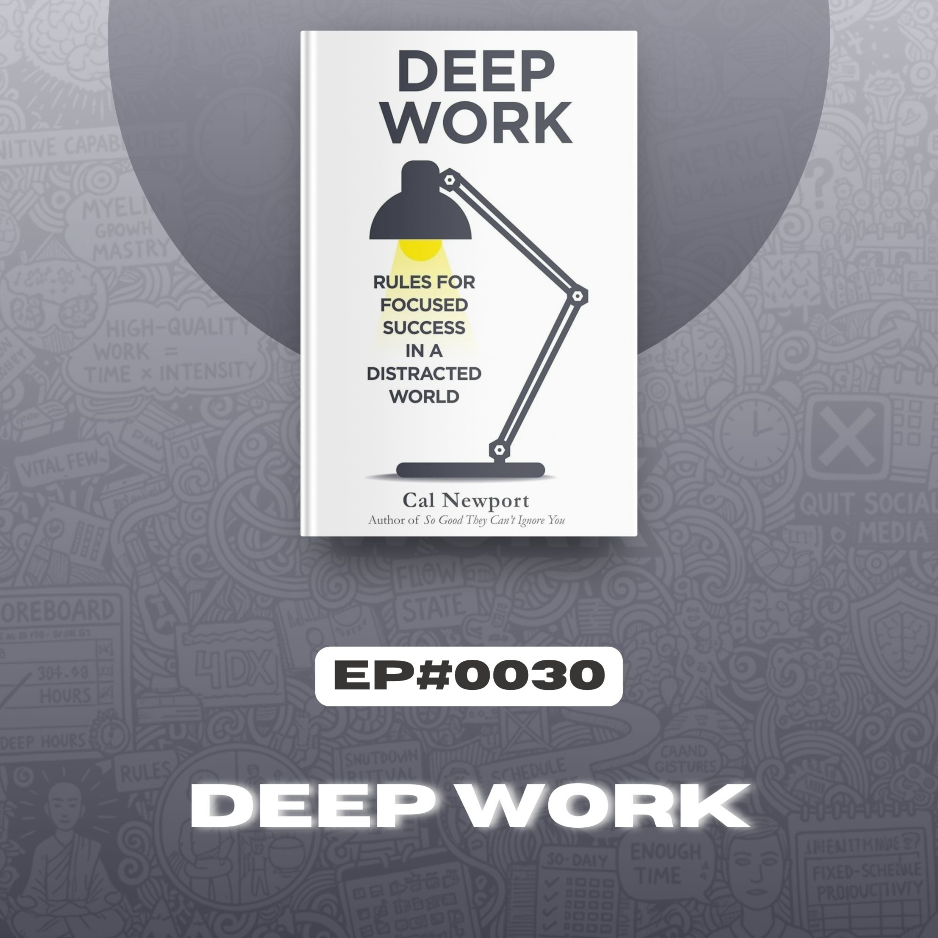 #0030: Deep Work by Cal Newport | Insights Into Books Podcast episode artwork