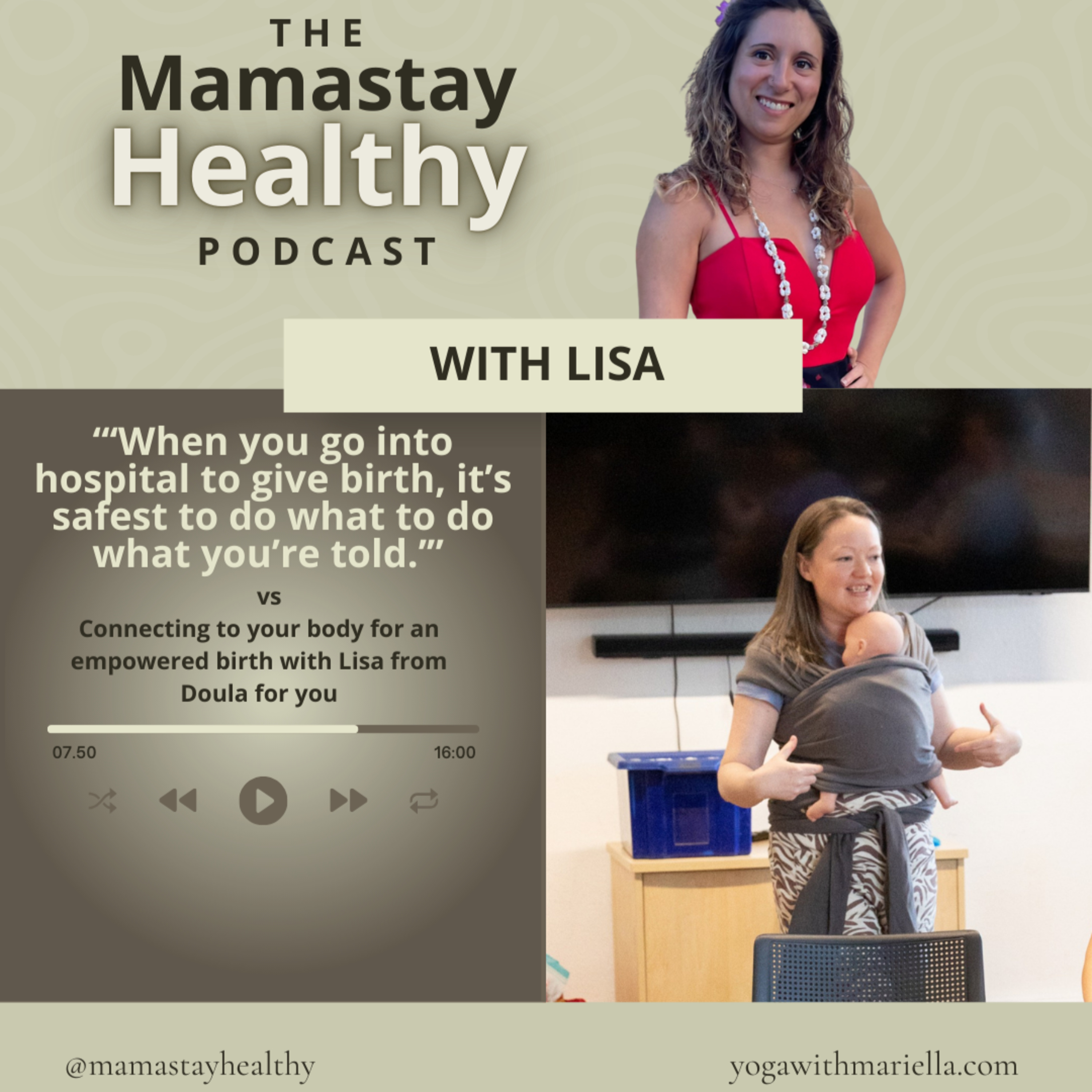 E14: Birth Rights: “When you go into hospital to give birth, it’s safest to do what to do what you’re told.” vs Reclaiming Autonomy in Birth with Doula Lisa Harris episode artwork