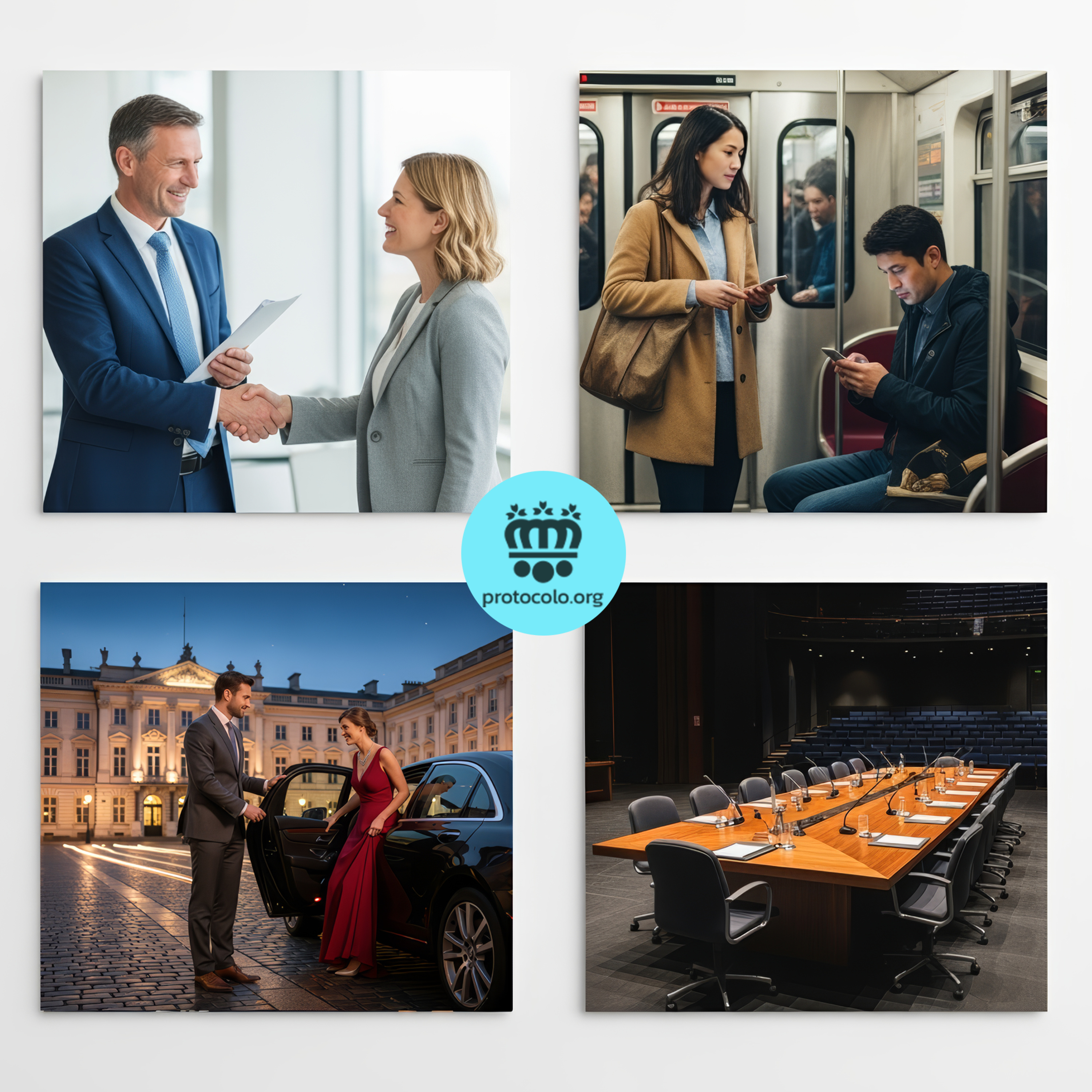 Protocolo.org - Protocolo GRACE = Generosidad - Respeto - Amabilidad - Cortesía - Etiqueta