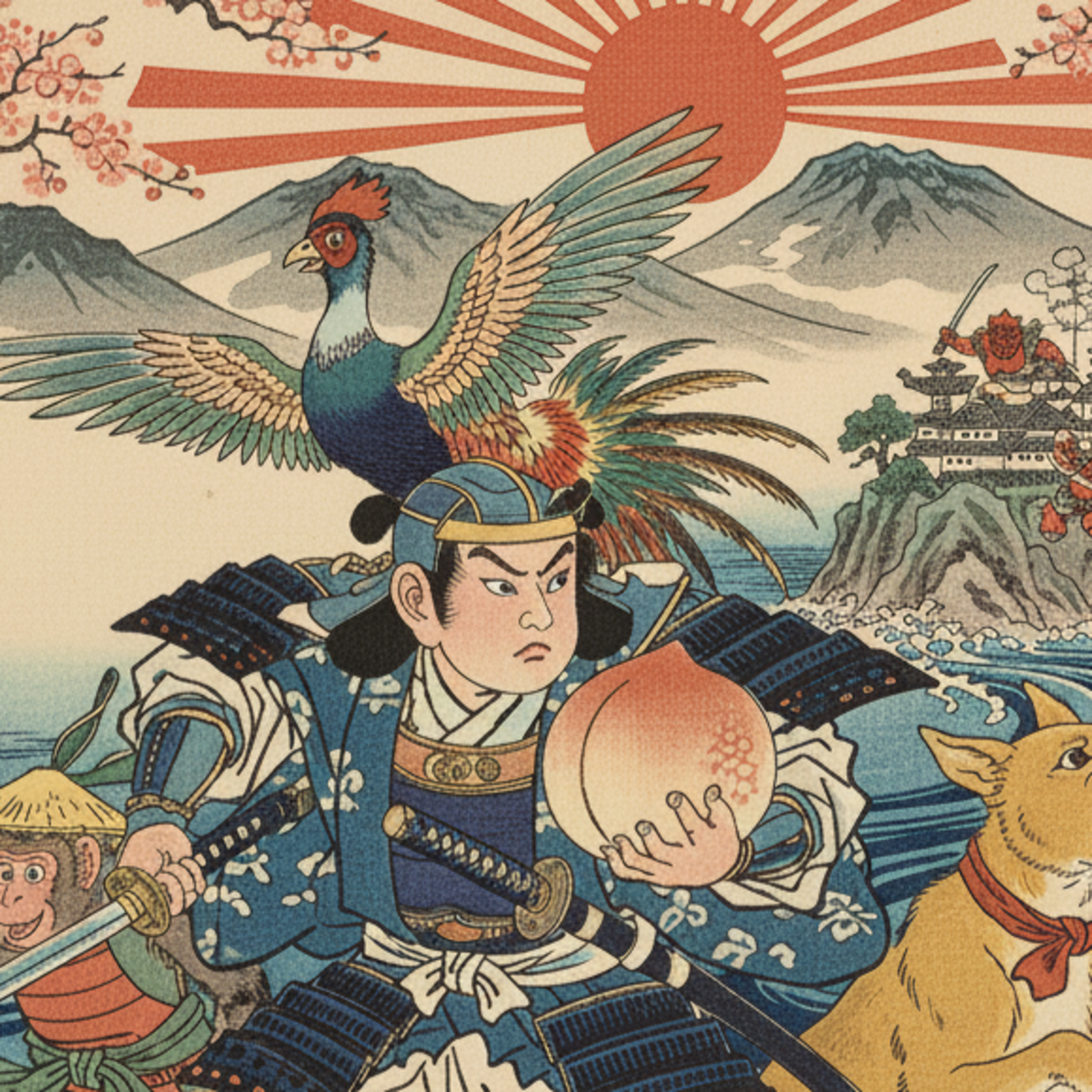 The Legend of Momotaro, the Peach Boy