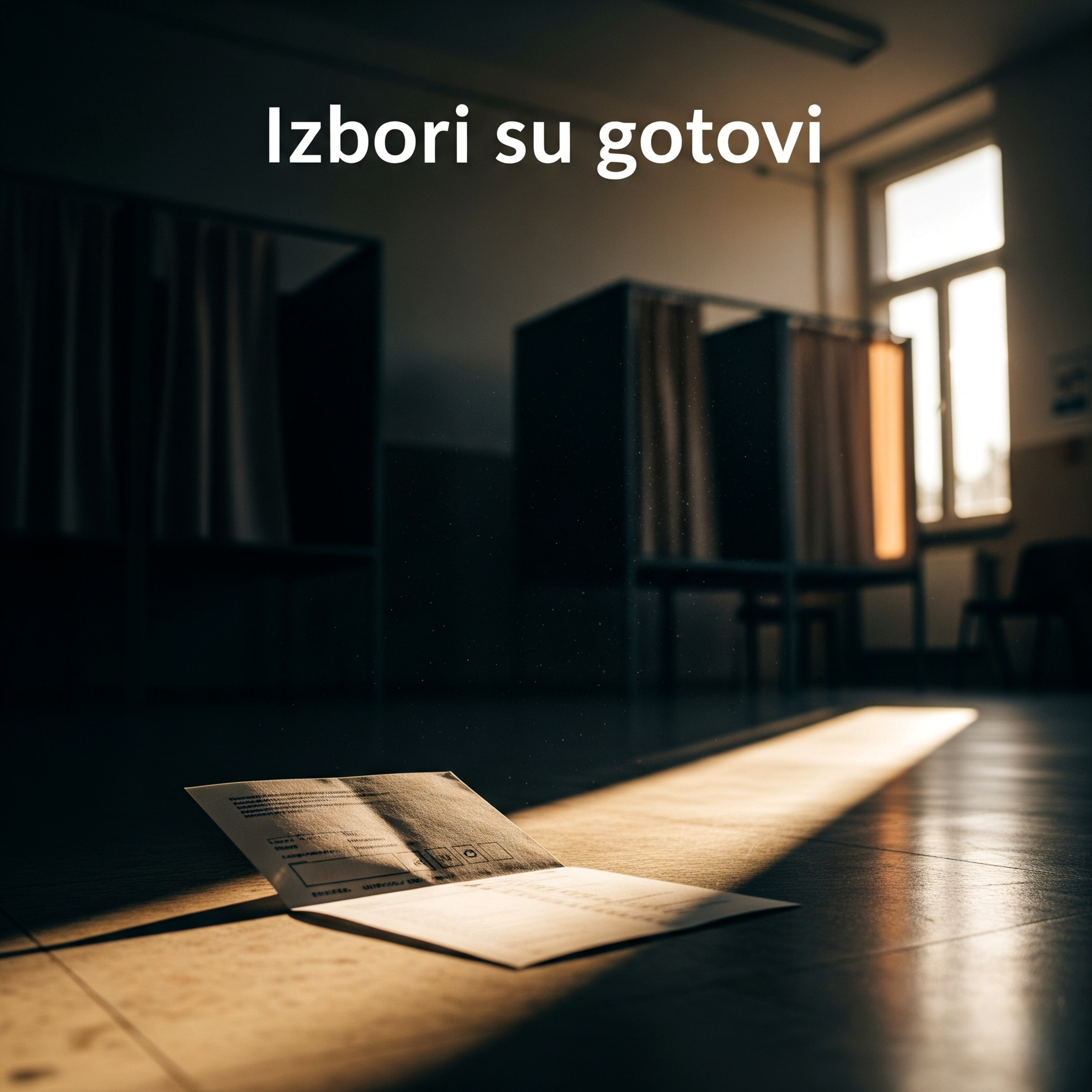 Izbori su gotovi