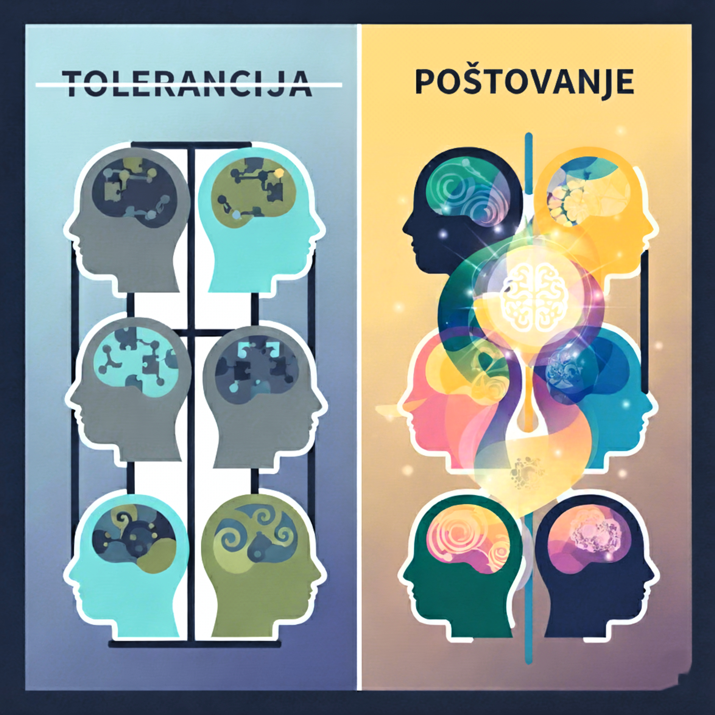 Poštovanje, a ne tolerancija