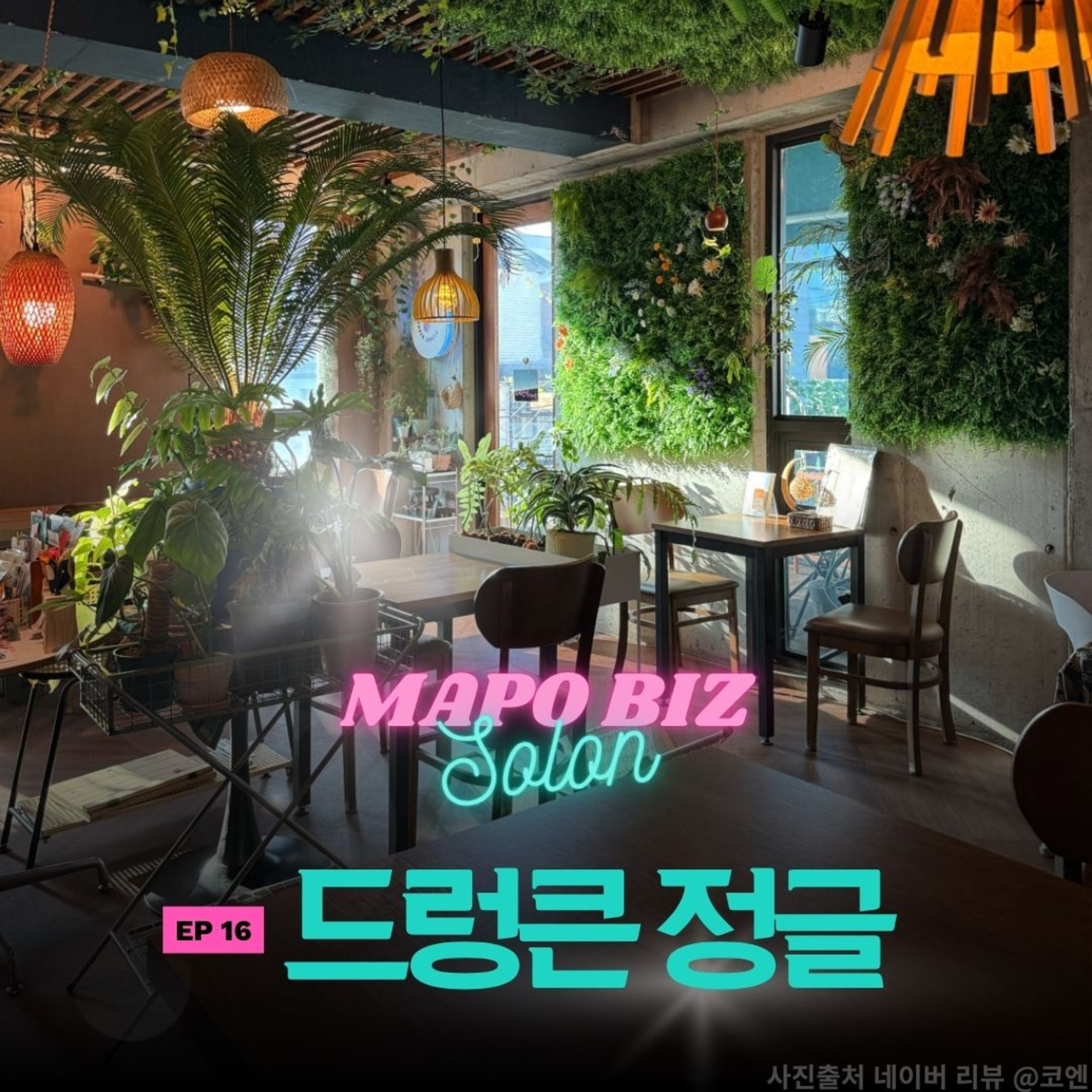 16화. 도심 속 텍스트를 마시는 오아시스 / 합정 ‘드렁큰 정글’ 김건형 대표님 episode artwork