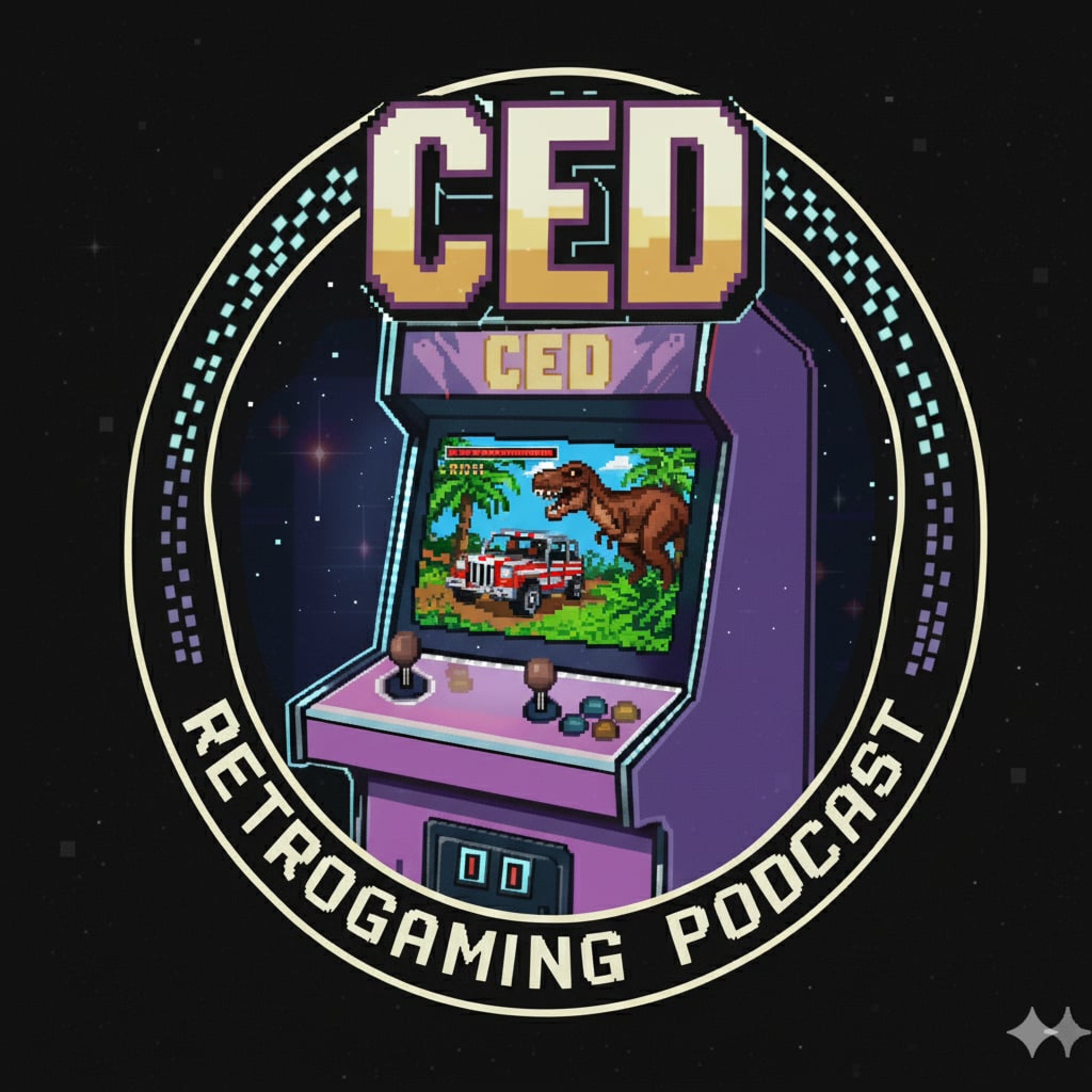 Ced&Retro - Episode 20 - Jurassic Park episode artwork