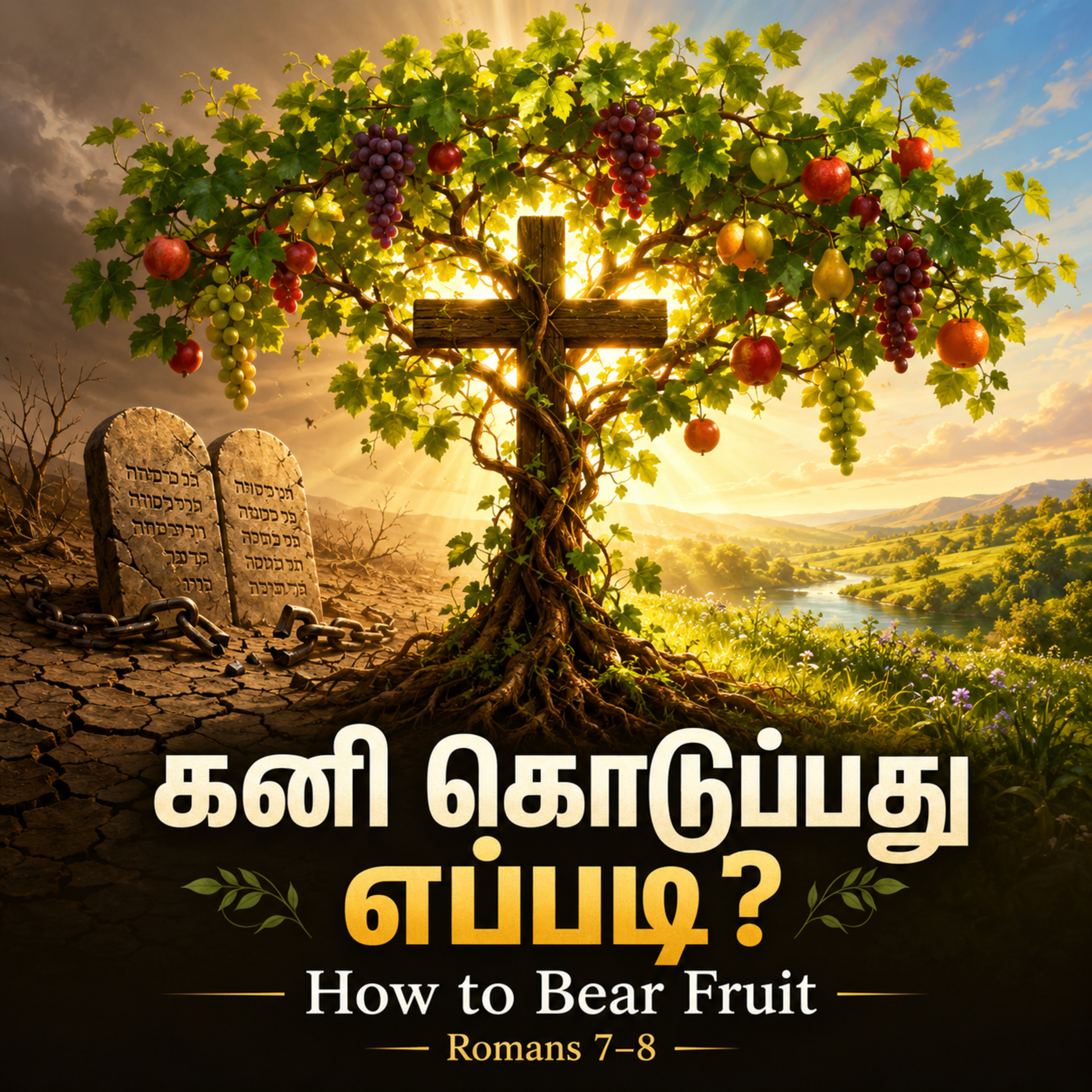 கனி கொடுப்பது எப்படி? கிறிஸ்துவோடு இணைந்து, நியாயப்பிரமாணத்திற்கு மரித்து episode artwork