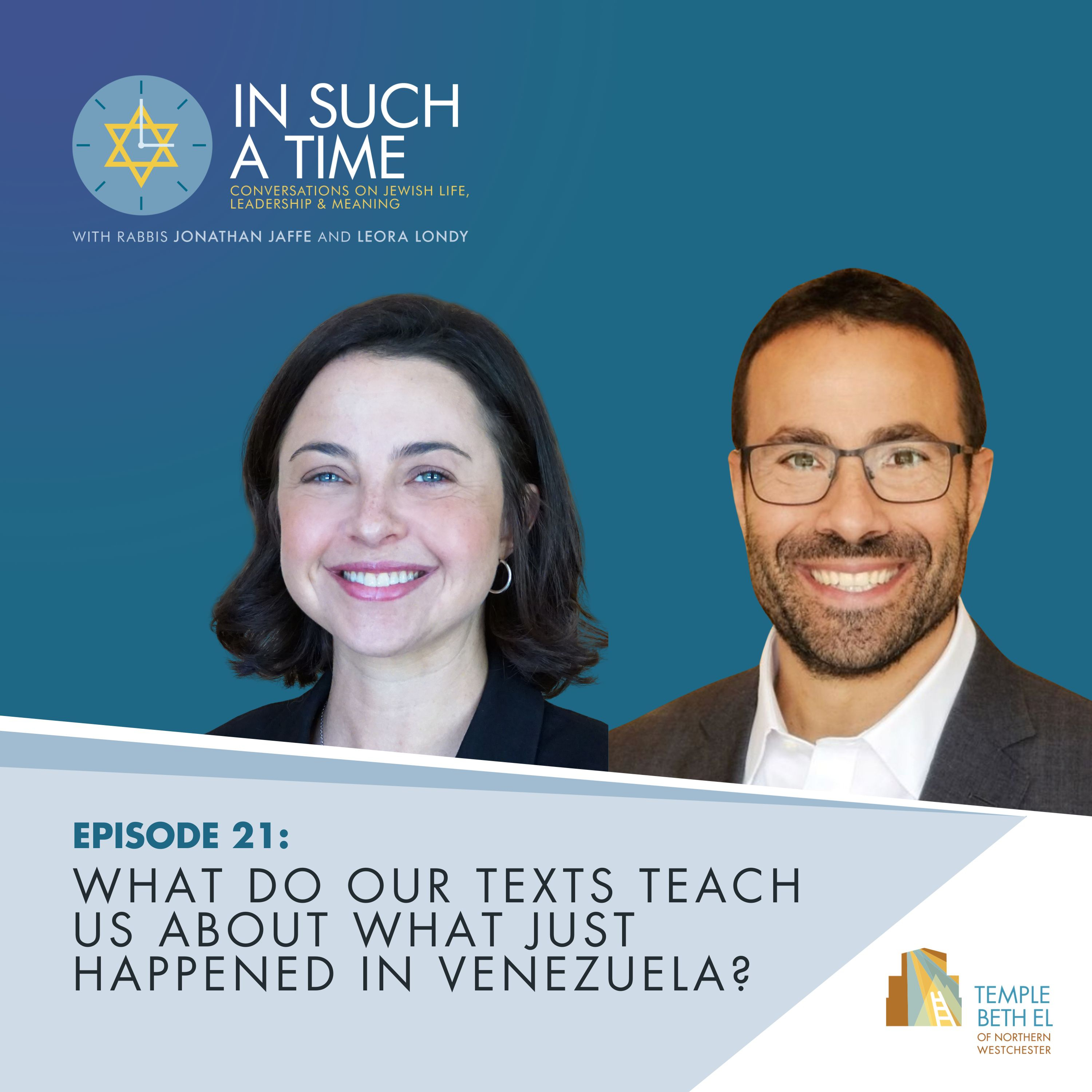 In Such A Time: Conversations on Jewish Life, Leadership & Meaning