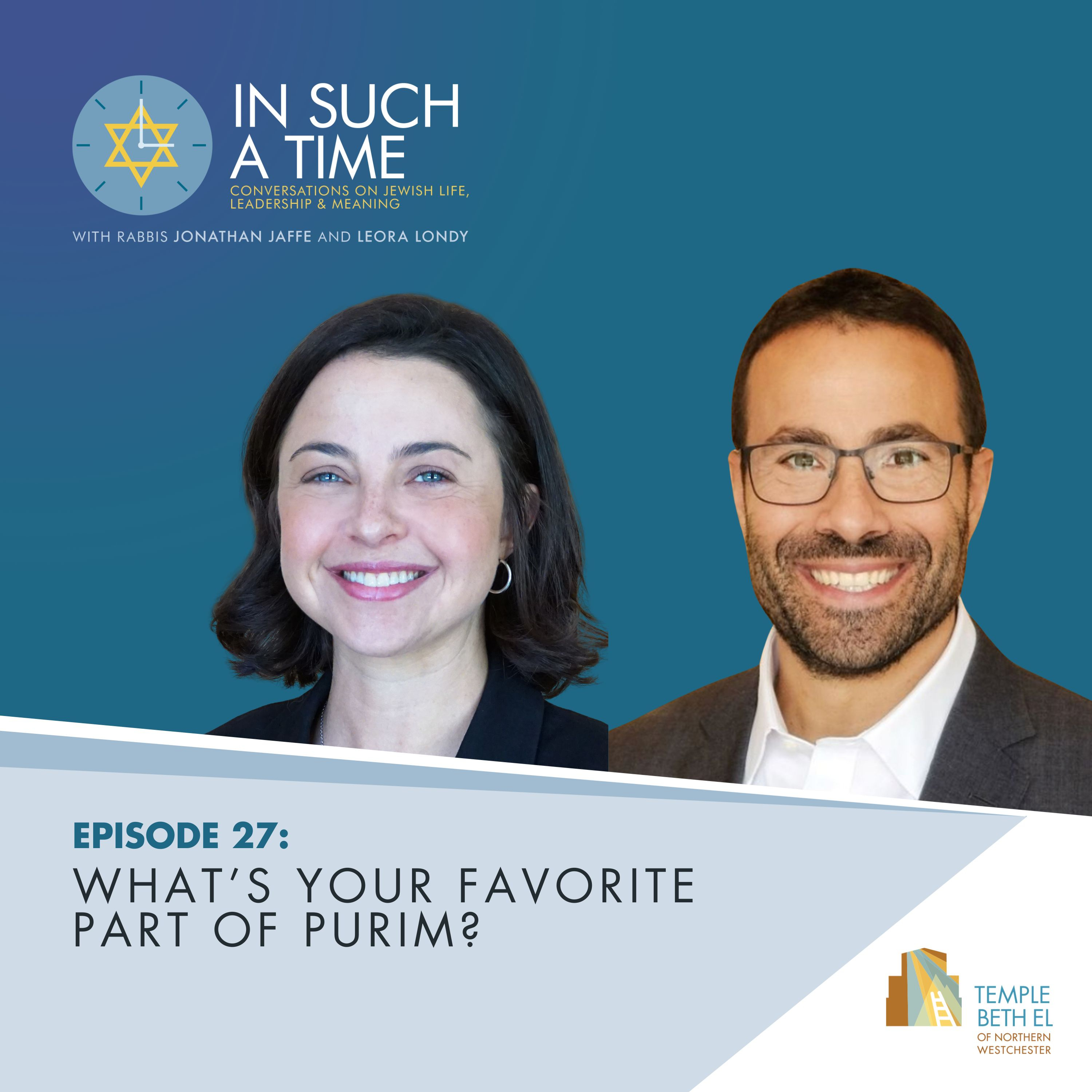 Ep. 27: What's Your Favorite Part of Purim? episode artwork