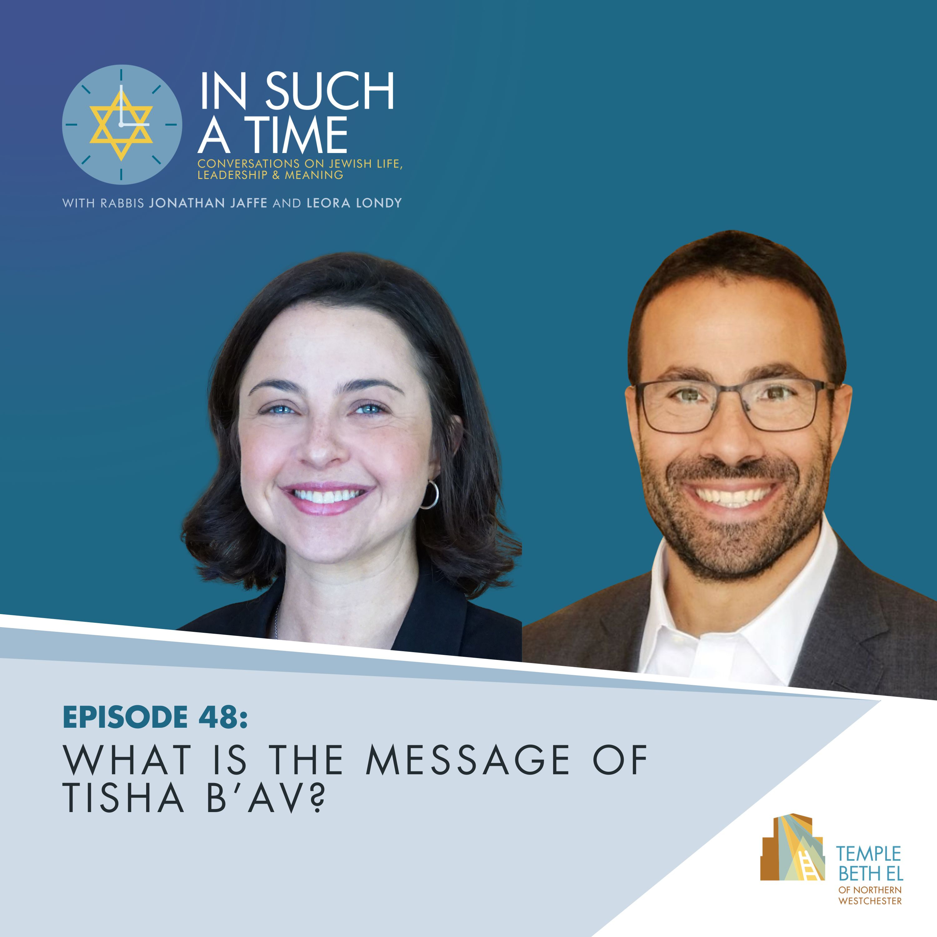Ep. 48: What is the Message of Tisha B’Av? episode artwork