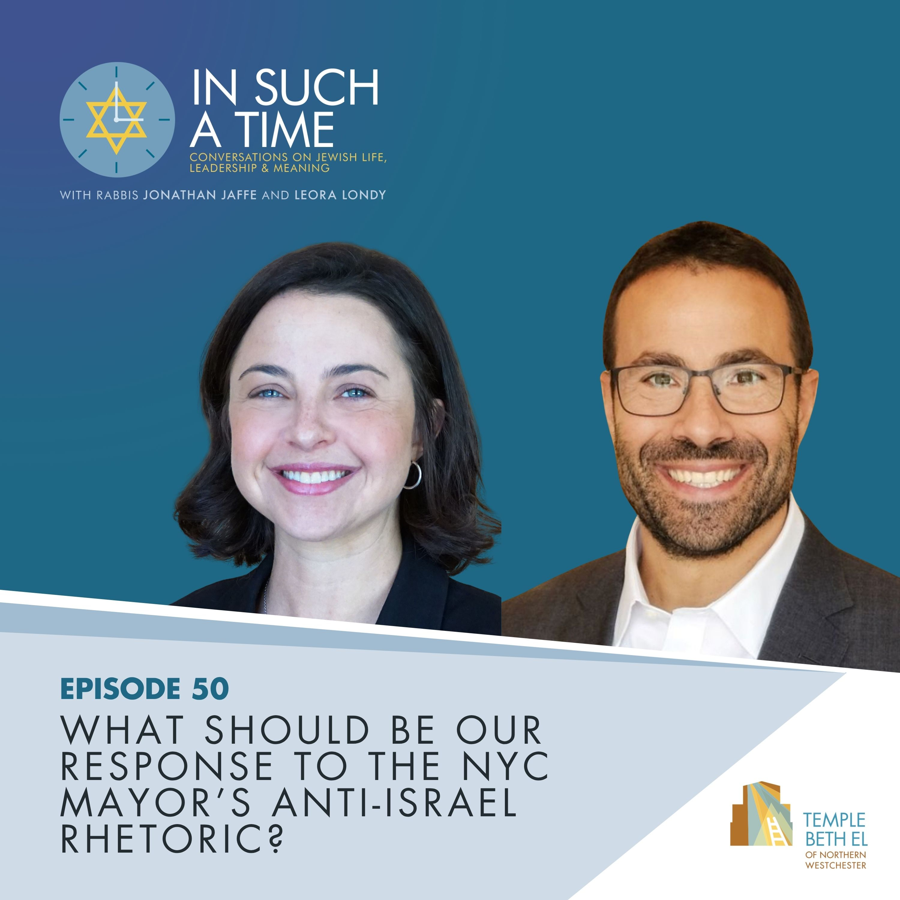 Ep. 50: What Should be Our Response to the NYC Mayor’s Anti-Israel Rhetoric? episode artwork