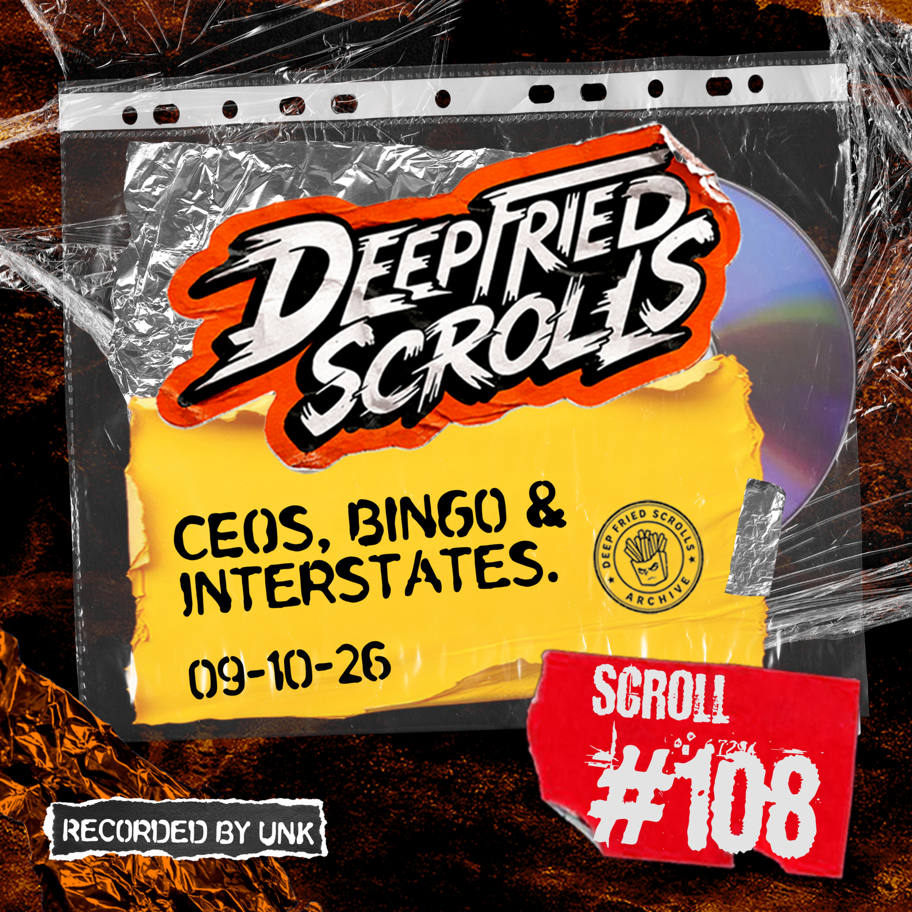 Scroll 108 — CEOs, Bingo & Interstates episode artwork