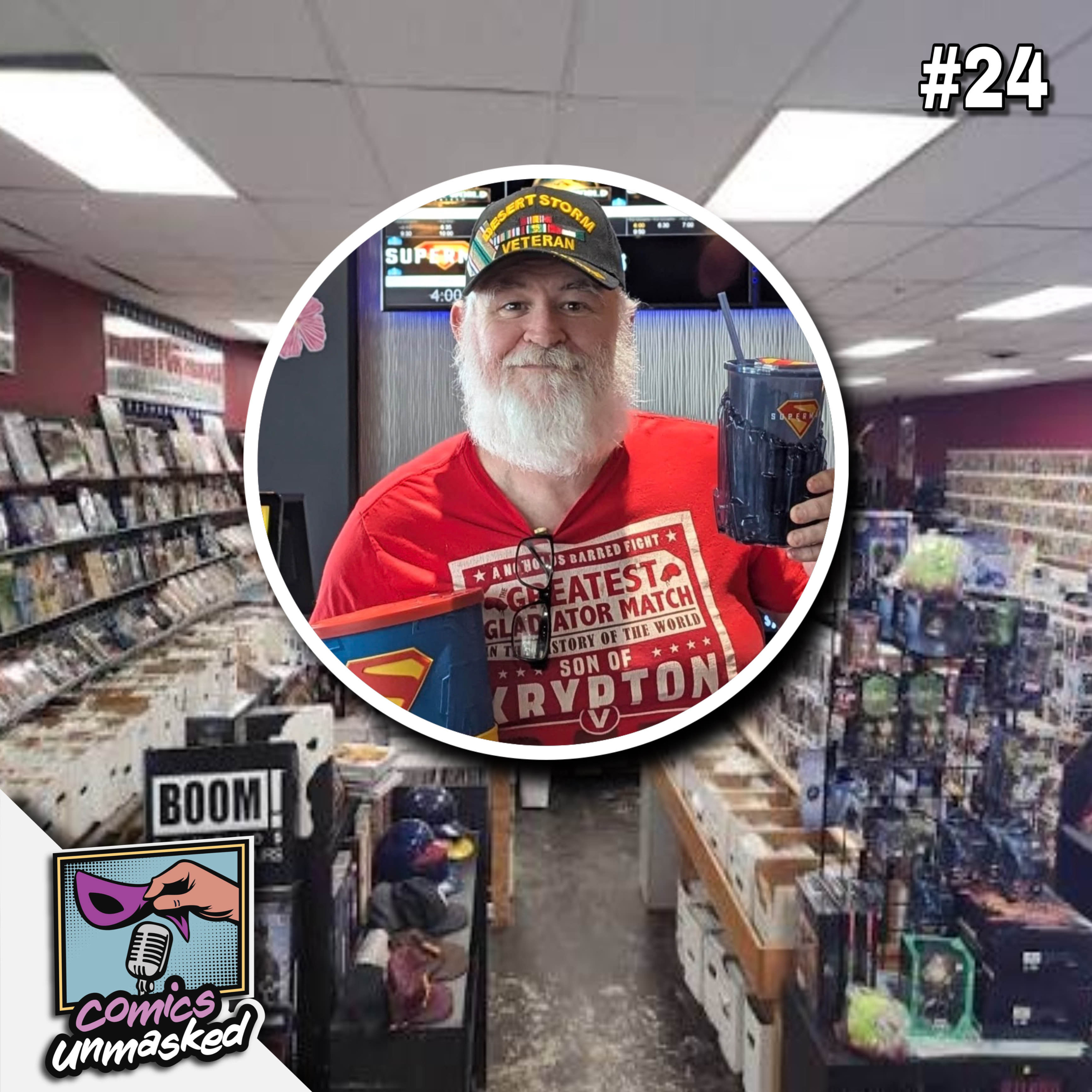 Issue #24: Be Counted w/ Haven of Heroes owner Emmet!  episode artwork
