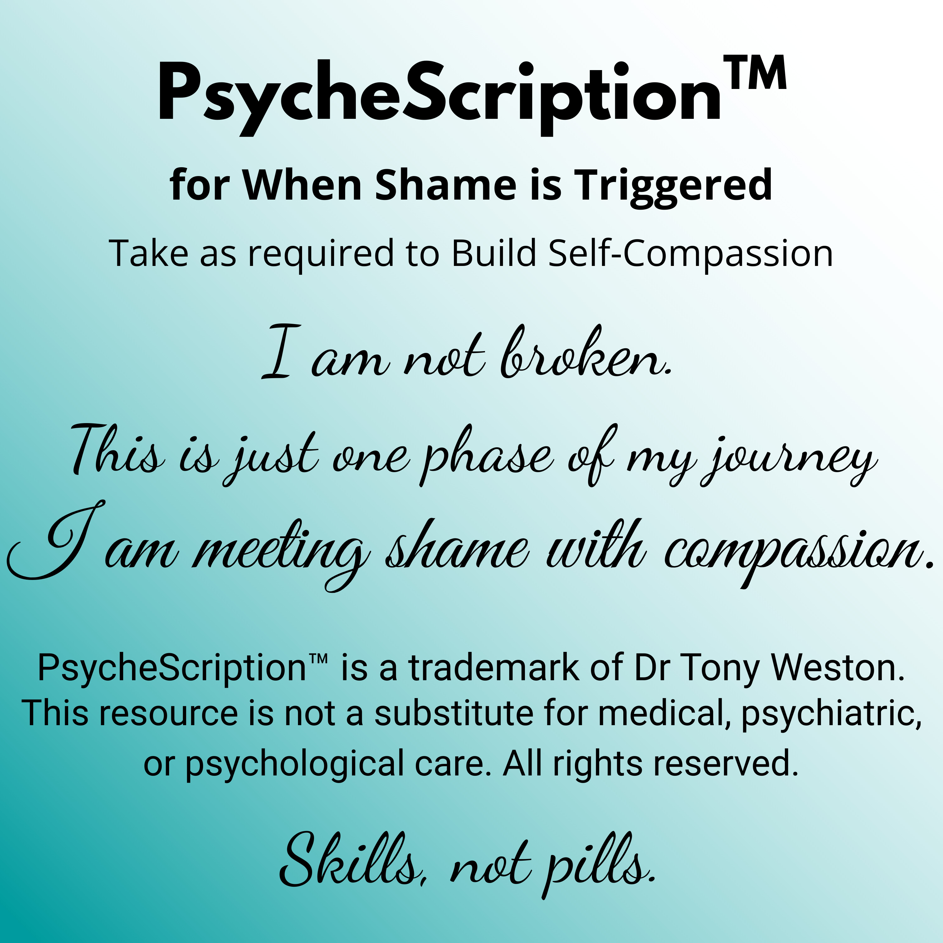 Shame: When Shame is Triggered, your PsycheScription™ episode artwork